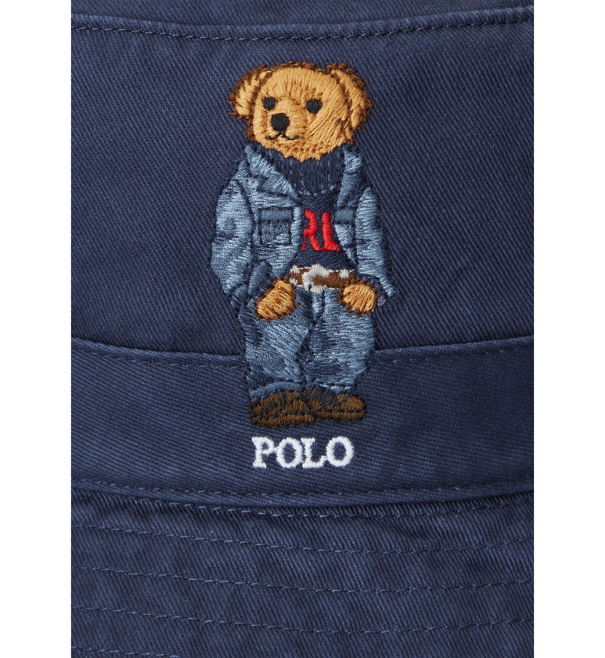 Polo Bear Twill Bucket Hat