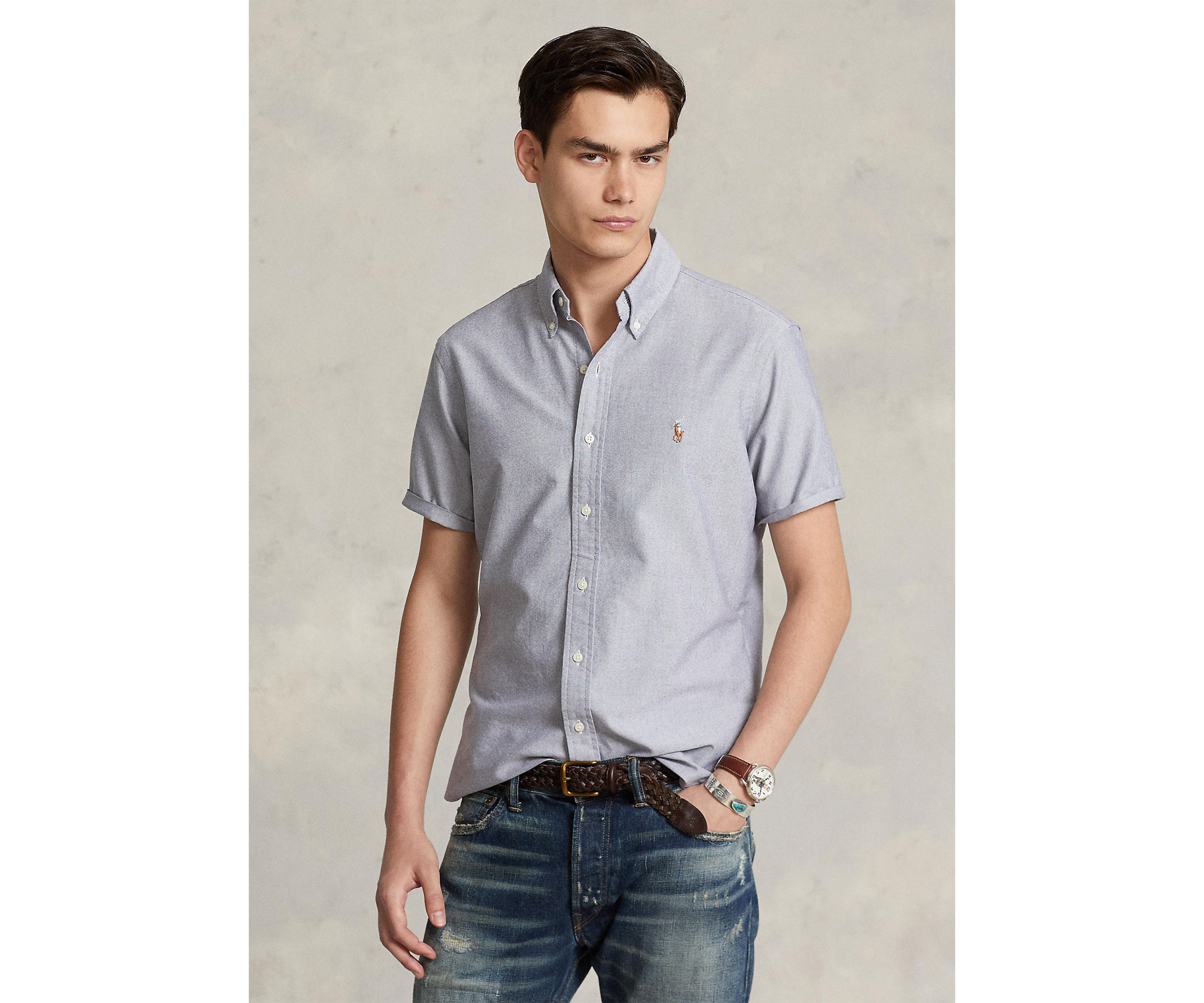 Classic Fit Cotton Oxford Shirt