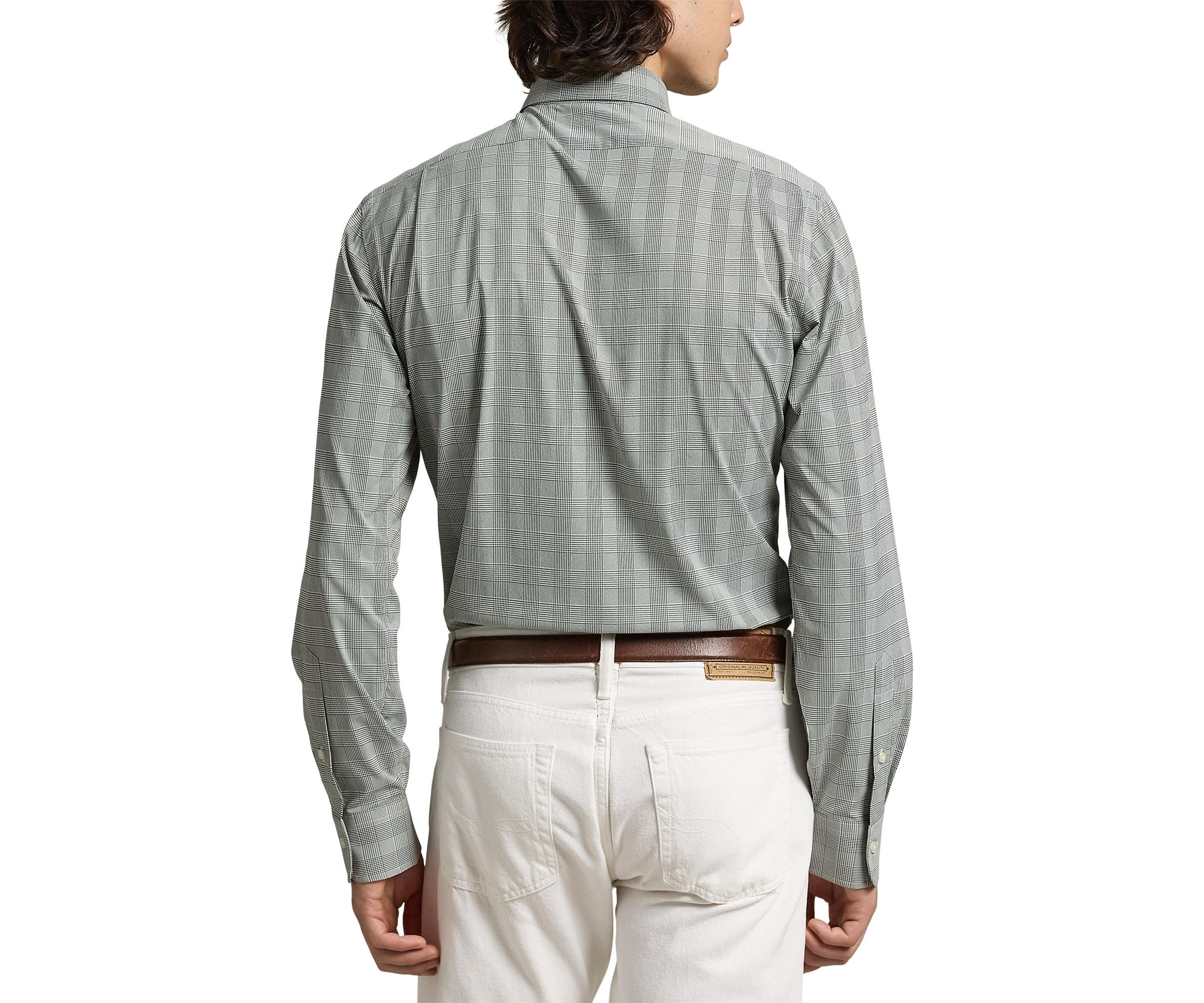 Classic Fit Plaid Performance Shirt