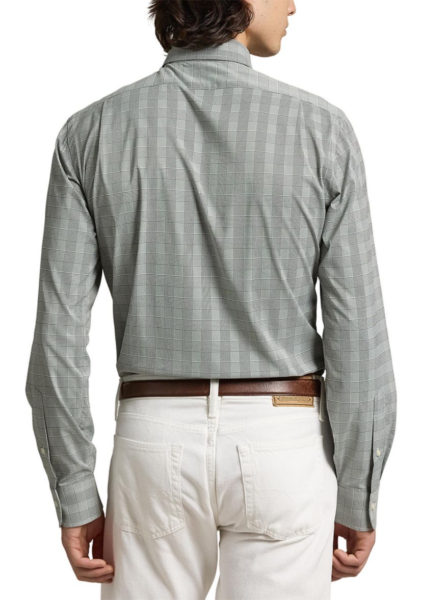 Classic Fit Plaid Performance Shirt