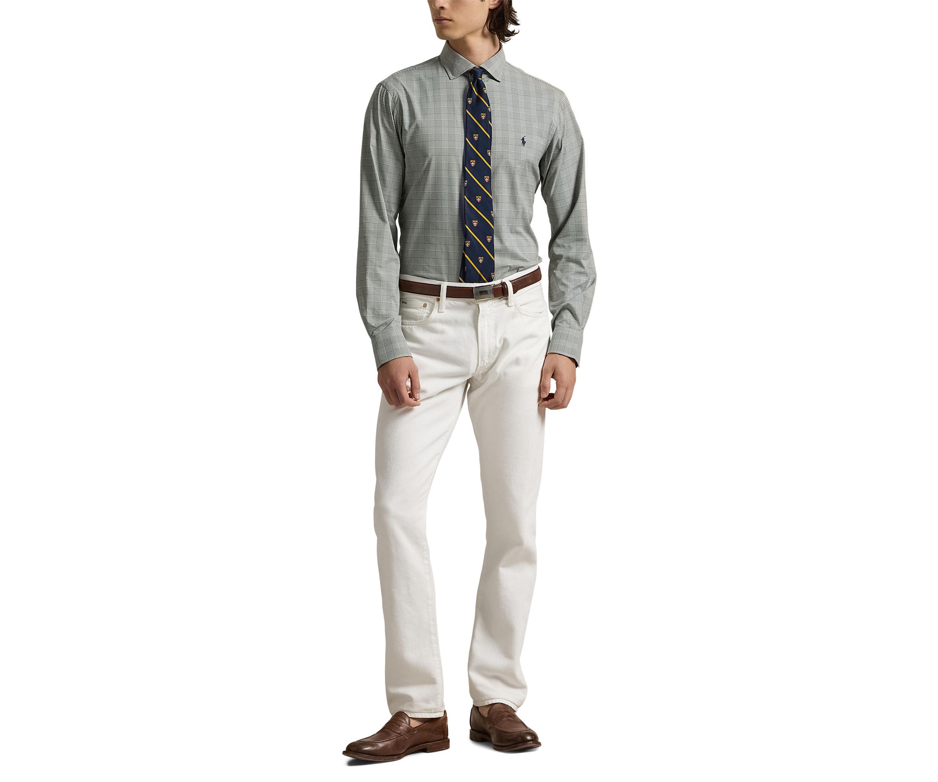 Classic Fit Plaid Performance Shirt