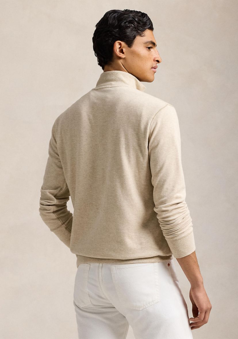 Polo Ralph Lauren Luxury Jersey Quarter-Zip Pullover | Belk
