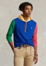 Color-Blocked Jersey Hooded T-Shirt