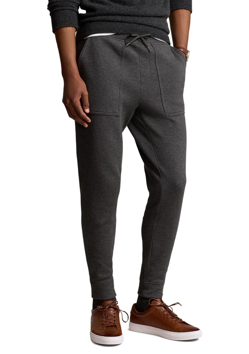 Double-Knit Mesh Jogger Pants