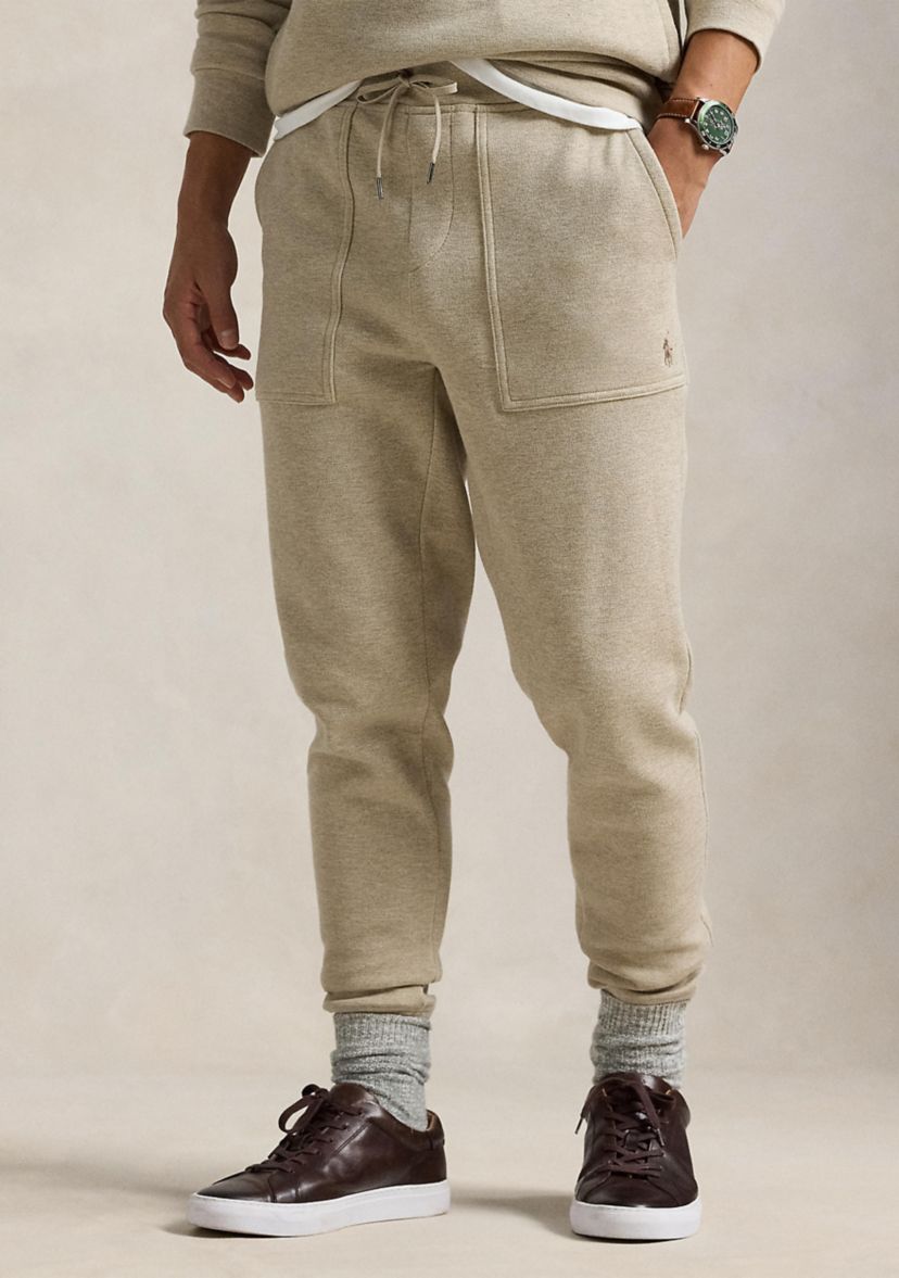 Double Knit Mesh Jogger Pants