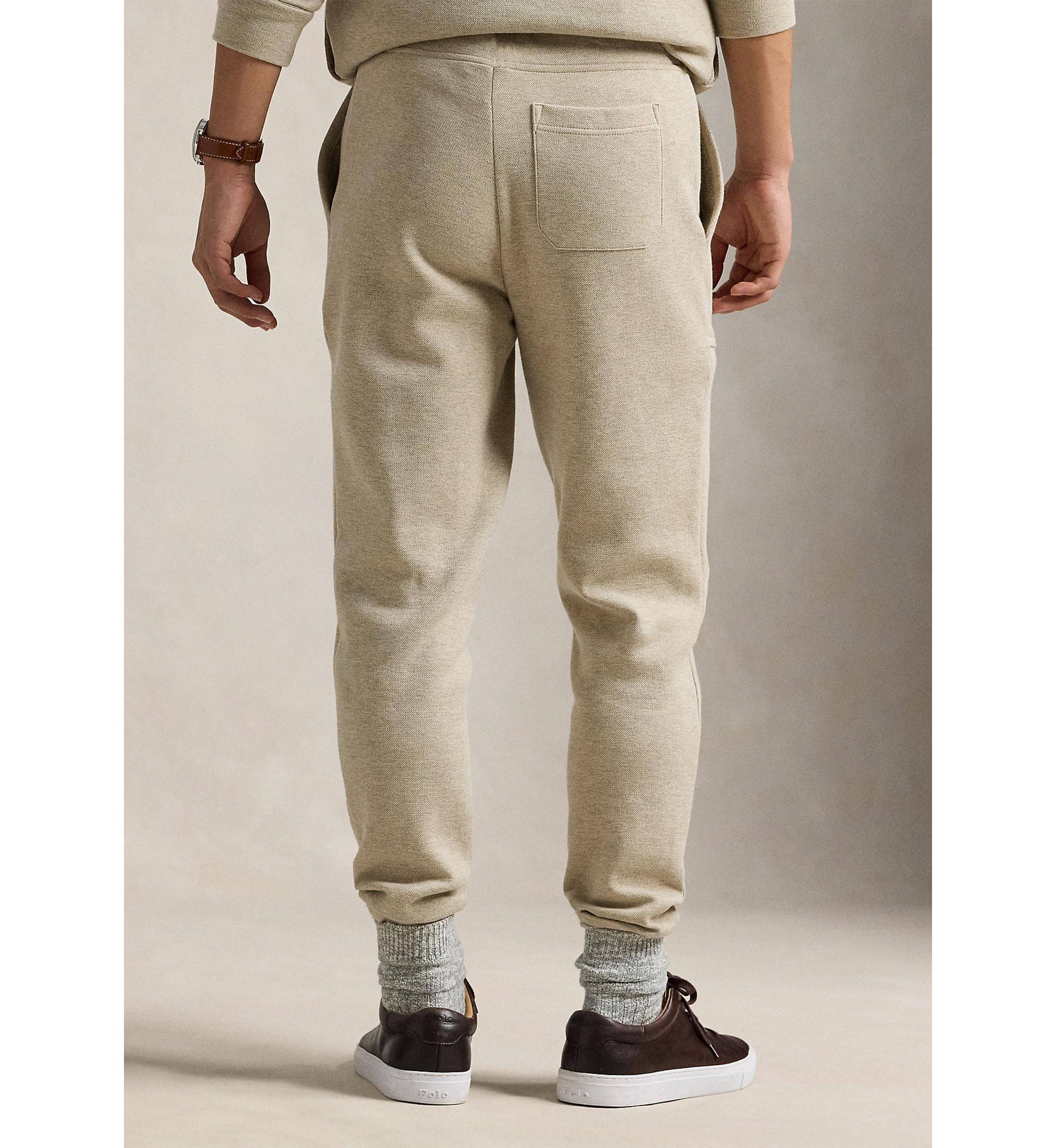 Double Knit Mesh Jogger Pants