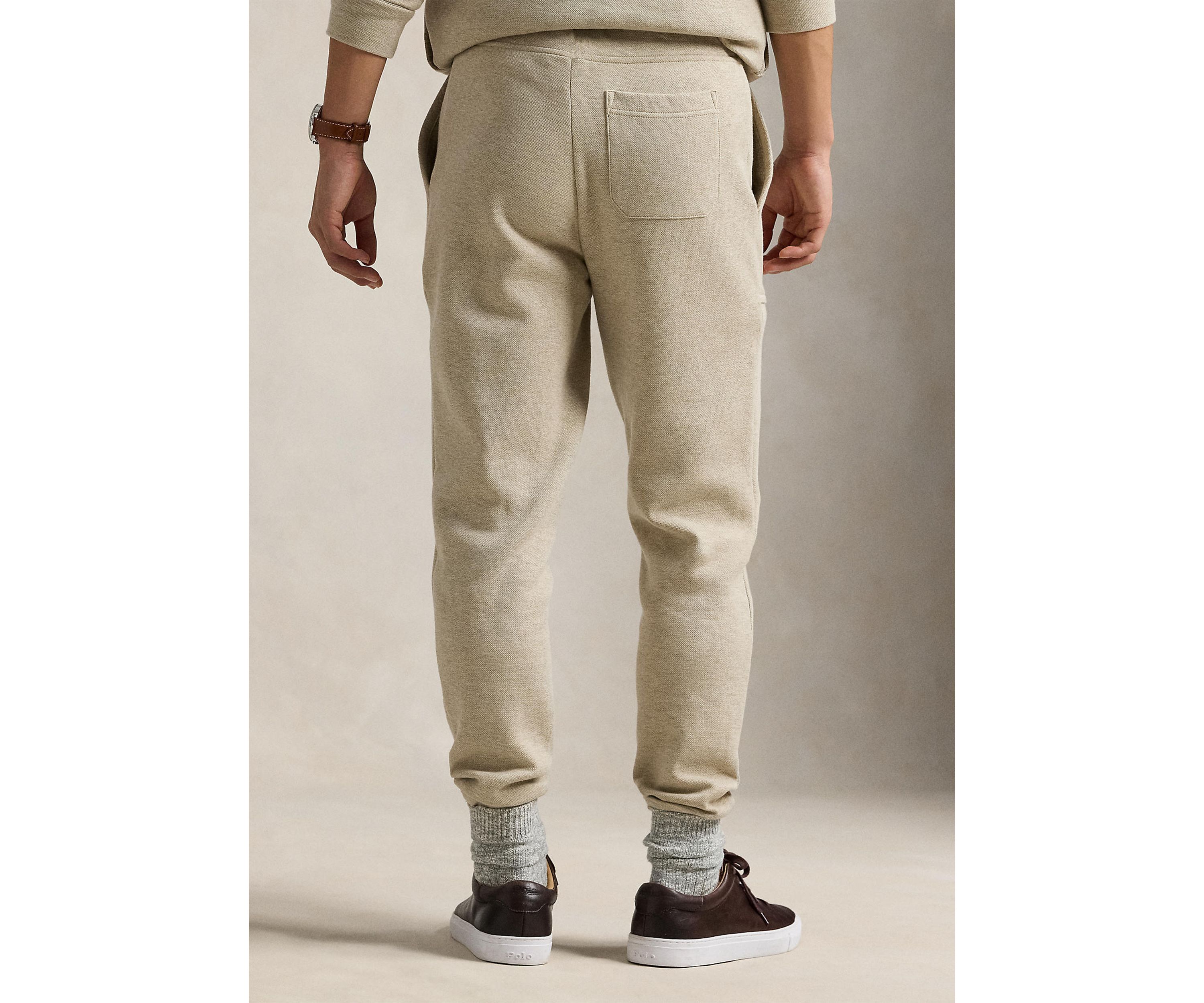 Double Knit Mesh Jogger Pants