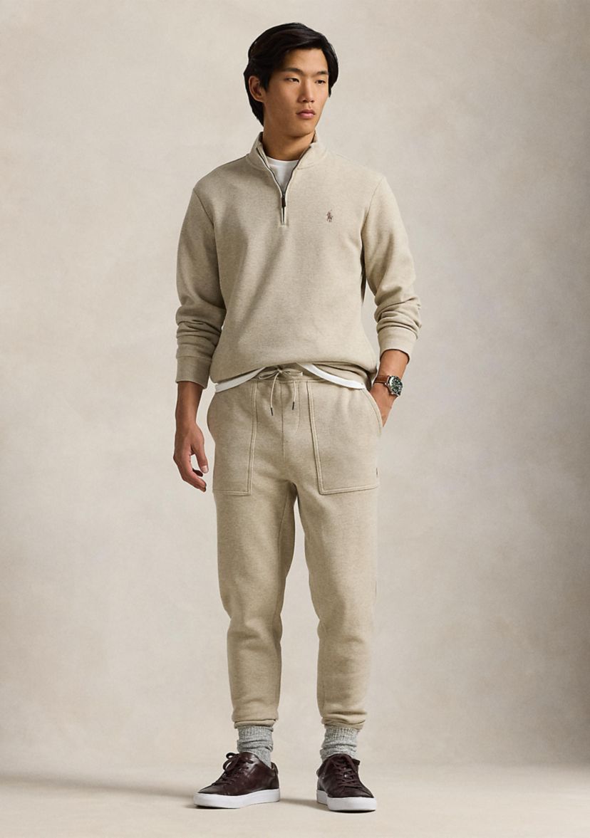 Double Knit Mesh Jogger Pants