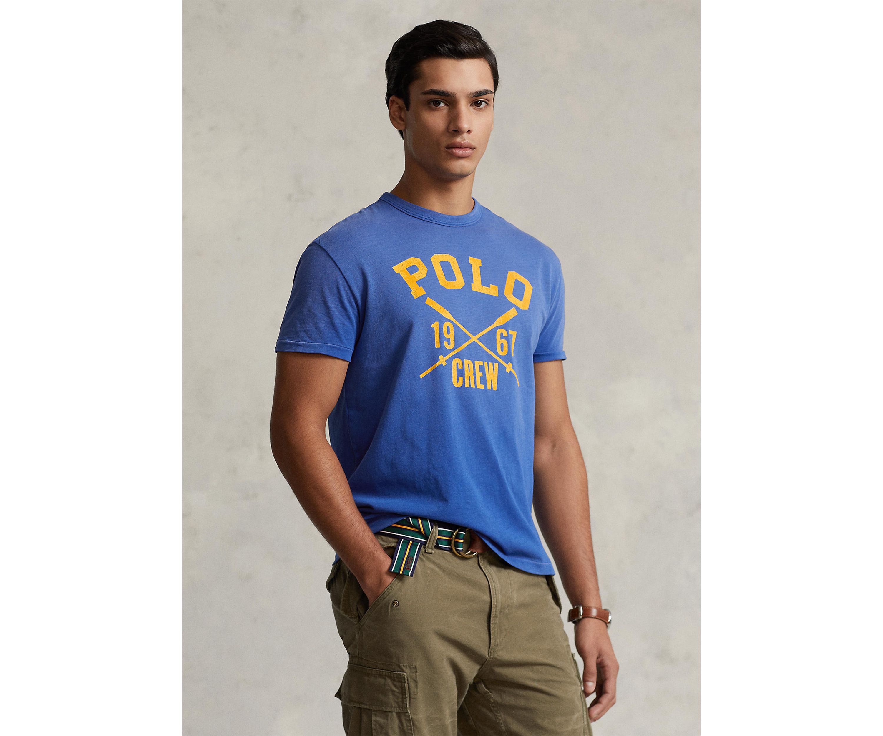 Classic Fit Logo Jersey T-Shirt 