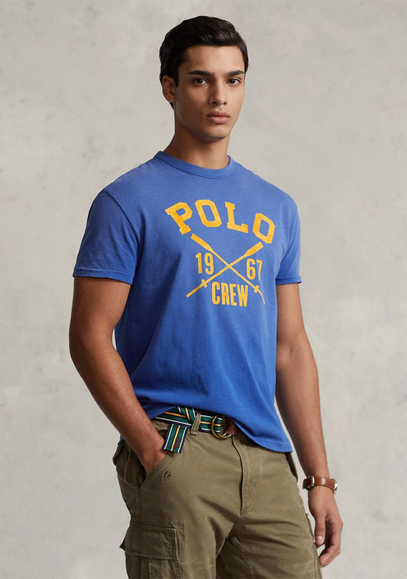 Classic Fit Logo Jersey T-Shirt 