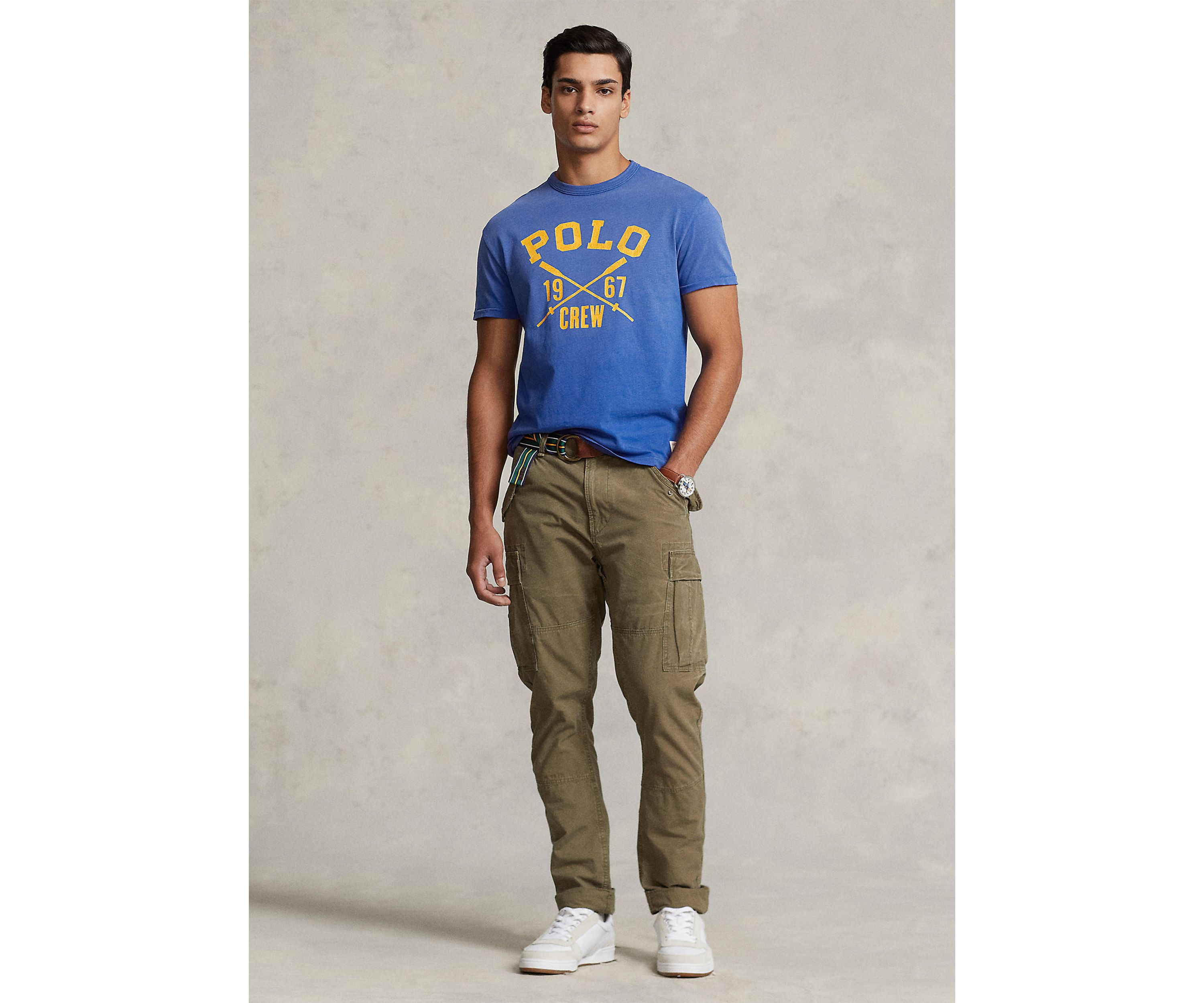 Classic Fit Logo Jersey T-Shirt 