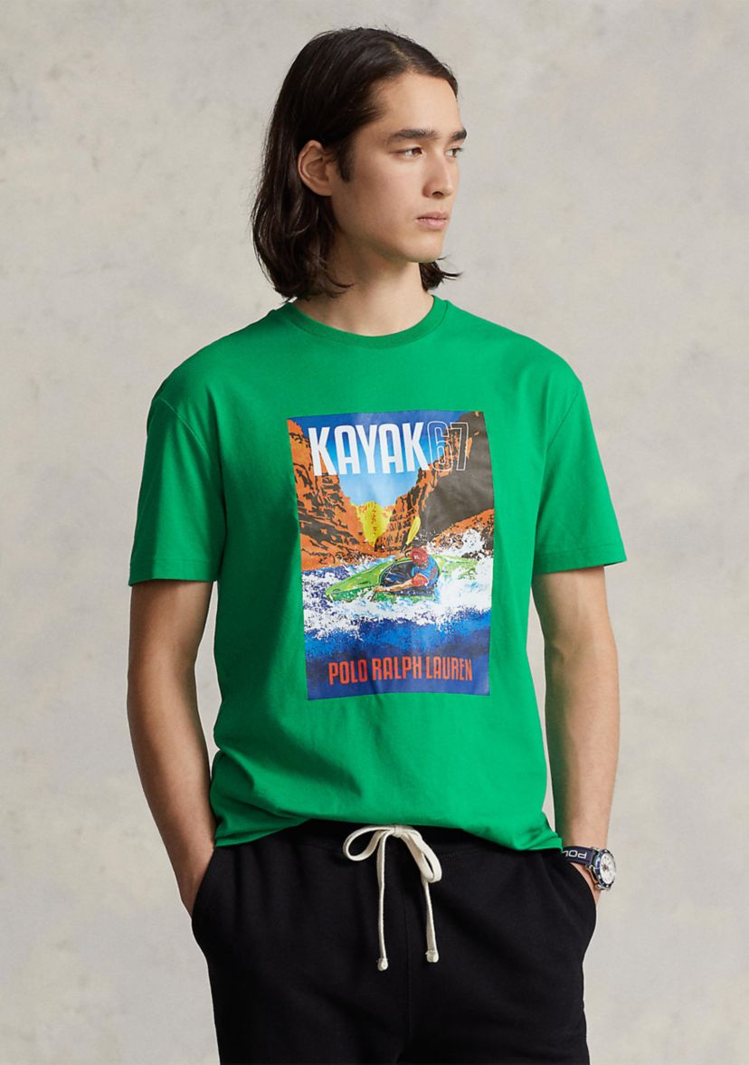 Classic Fit Jersey Crew Neck T-Shirt