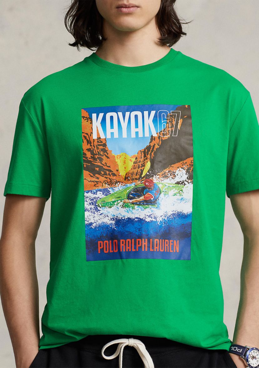 Classic Fit Jersey Crew Neck T-Shirt