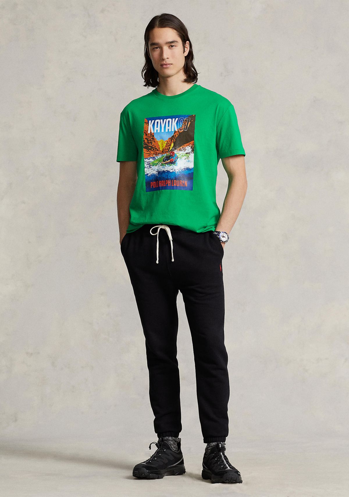 Classic Fit Jersey Crew Neck T-Shirt