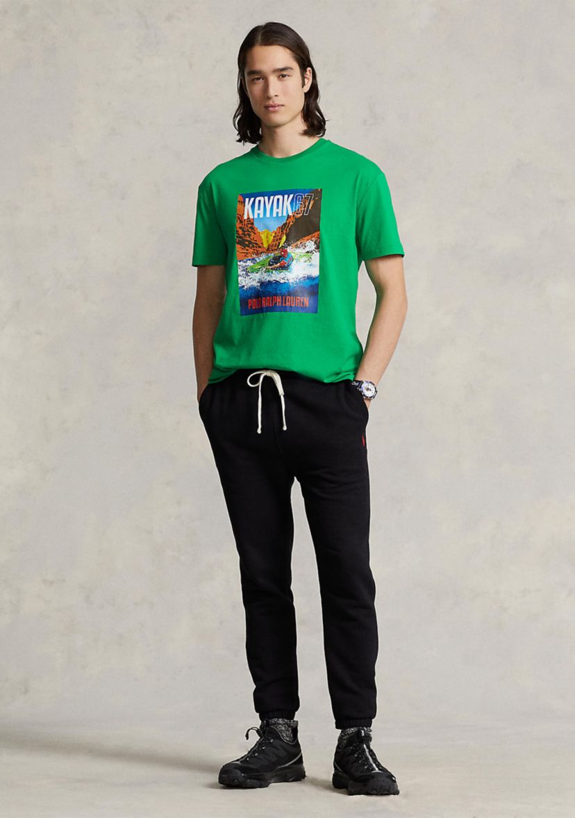 Classic Fit Jersey Crew Neck T-Shirt