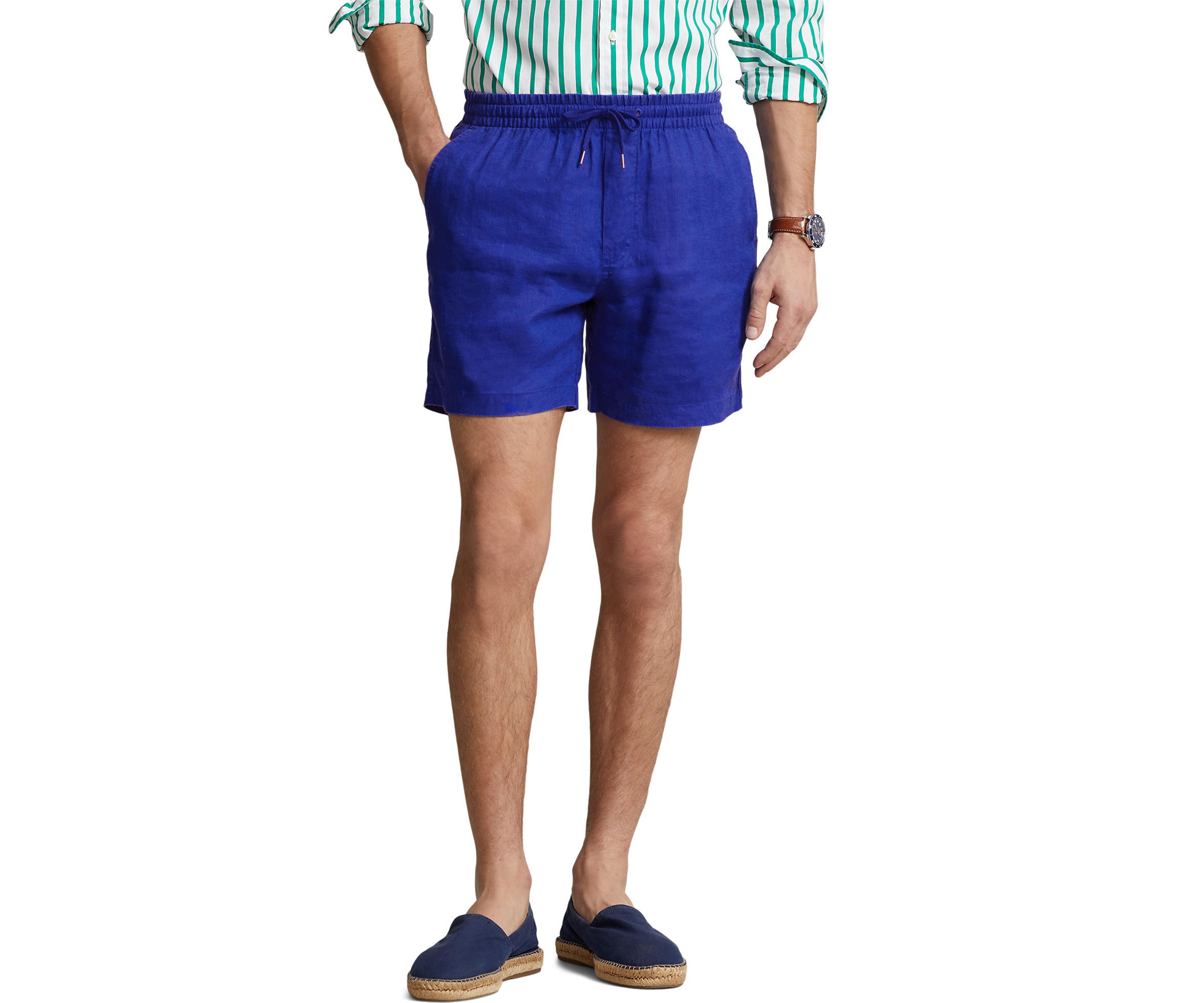 6" Polo Prepster Linen Shorts