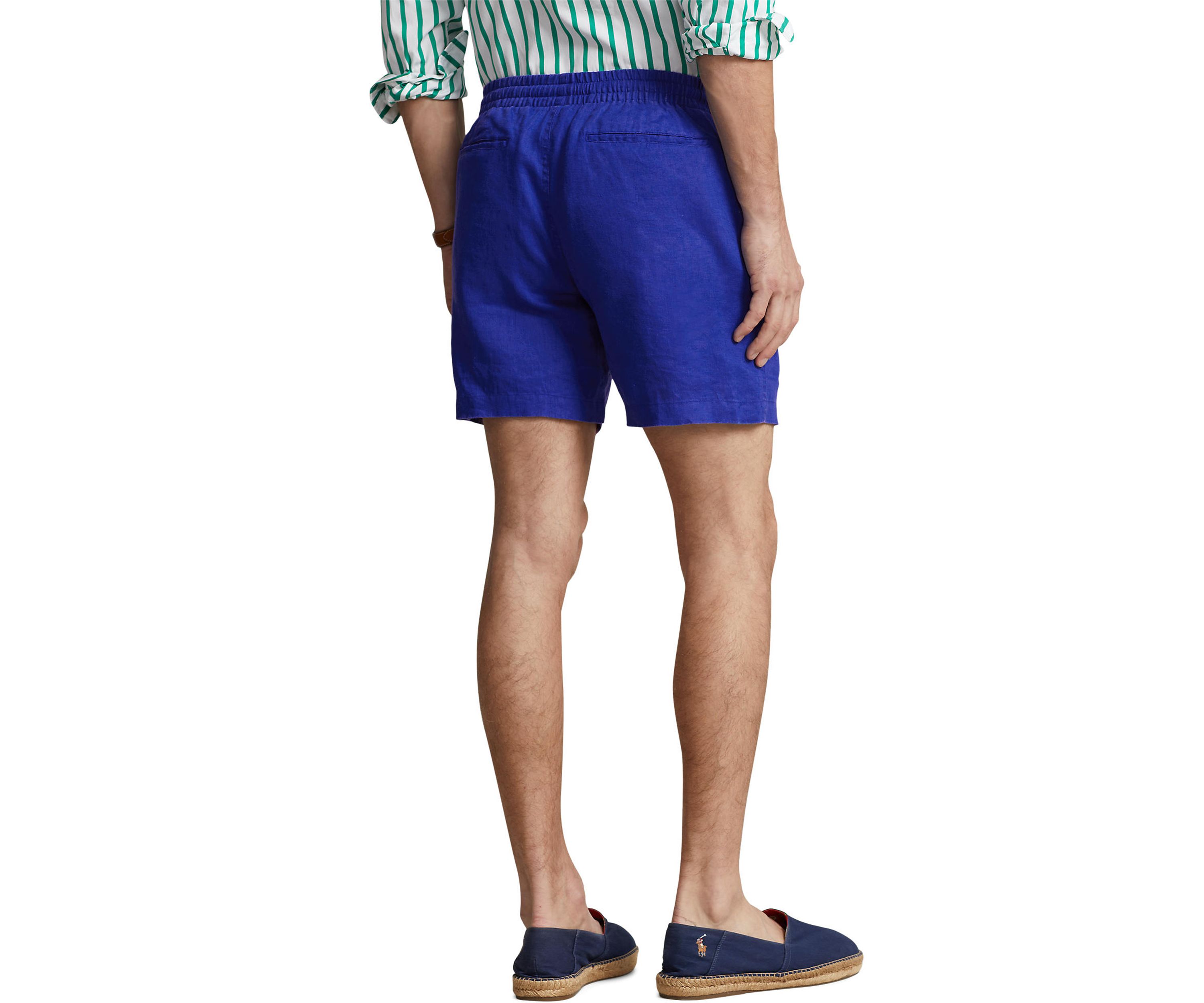 6" Polo Prepster Linen Shorts