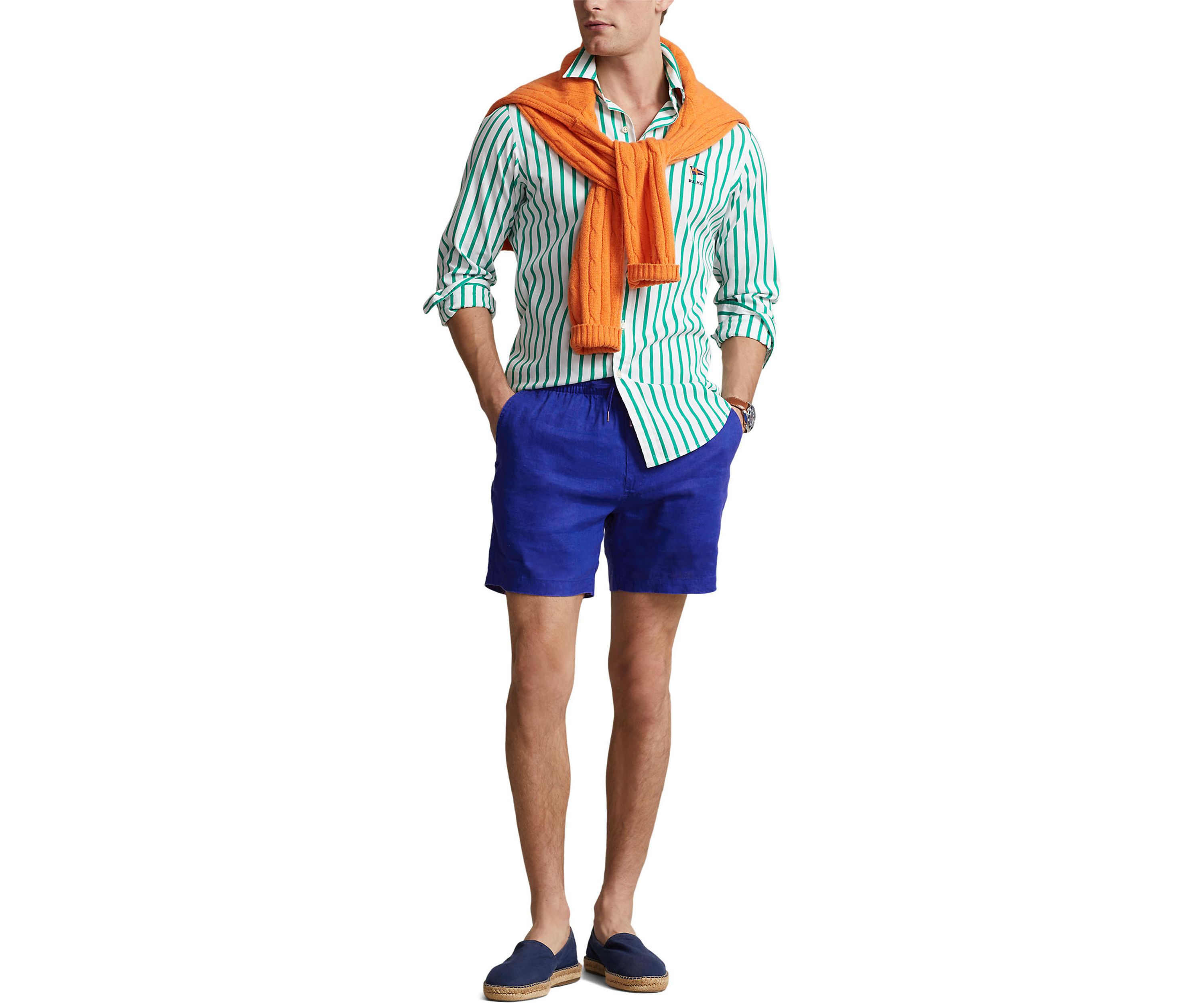 6" Polo Prepster Linen Shorts
