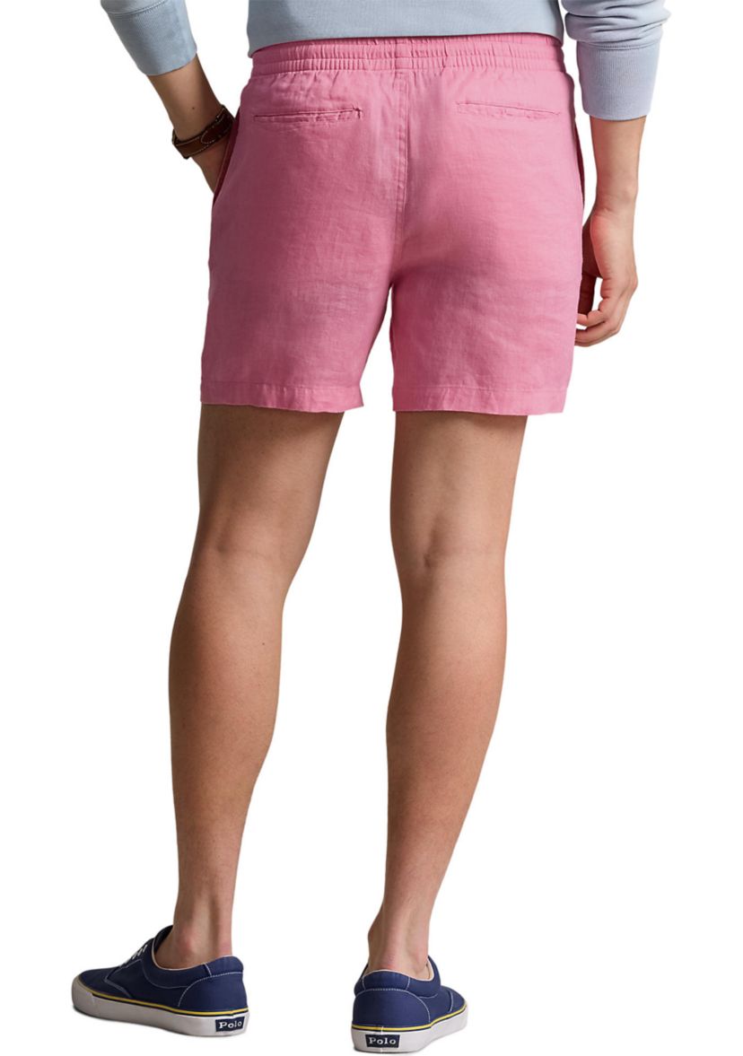 6" Polo Prepster Linen Shorts
