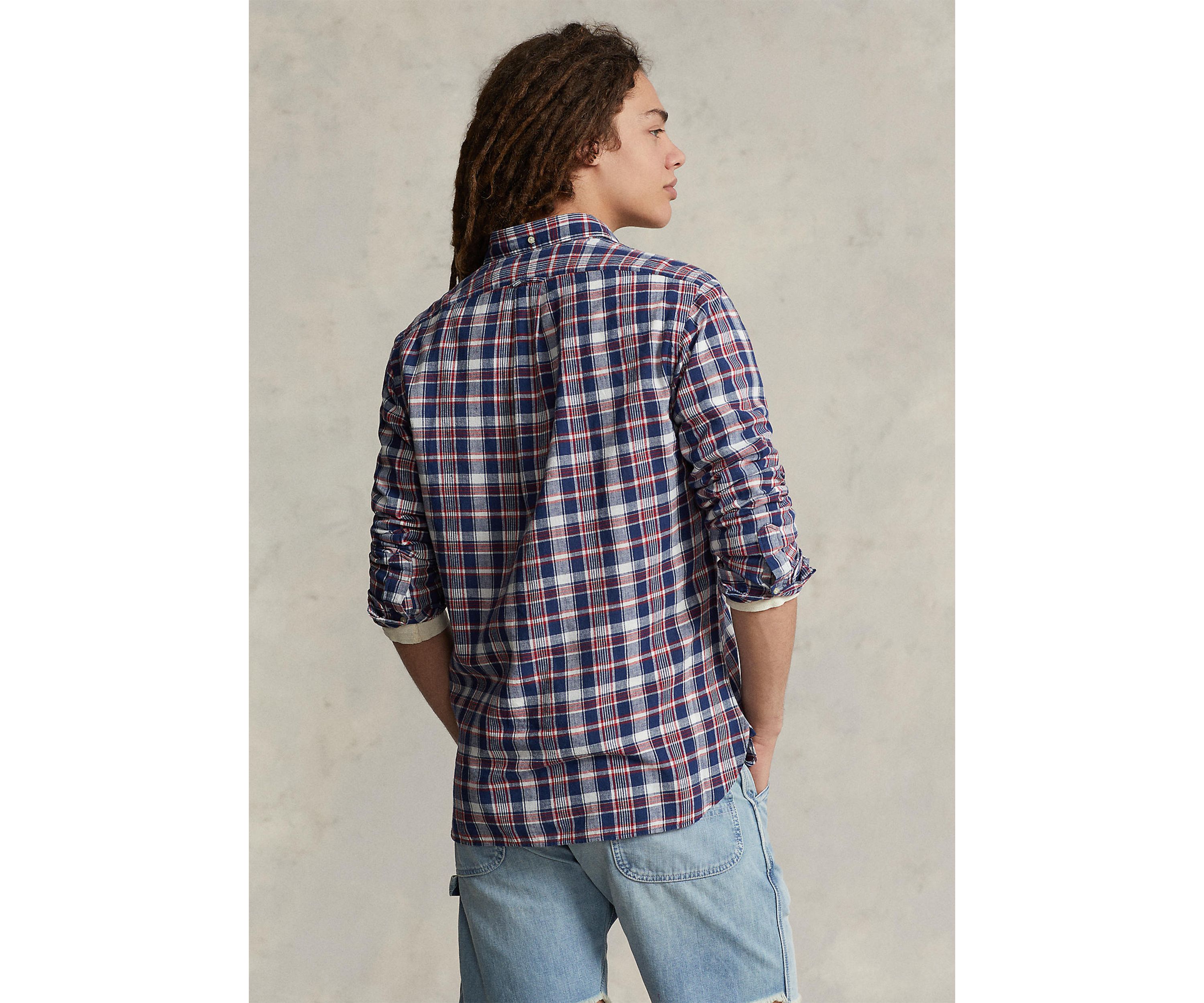 Classic Fit Madras Shirt