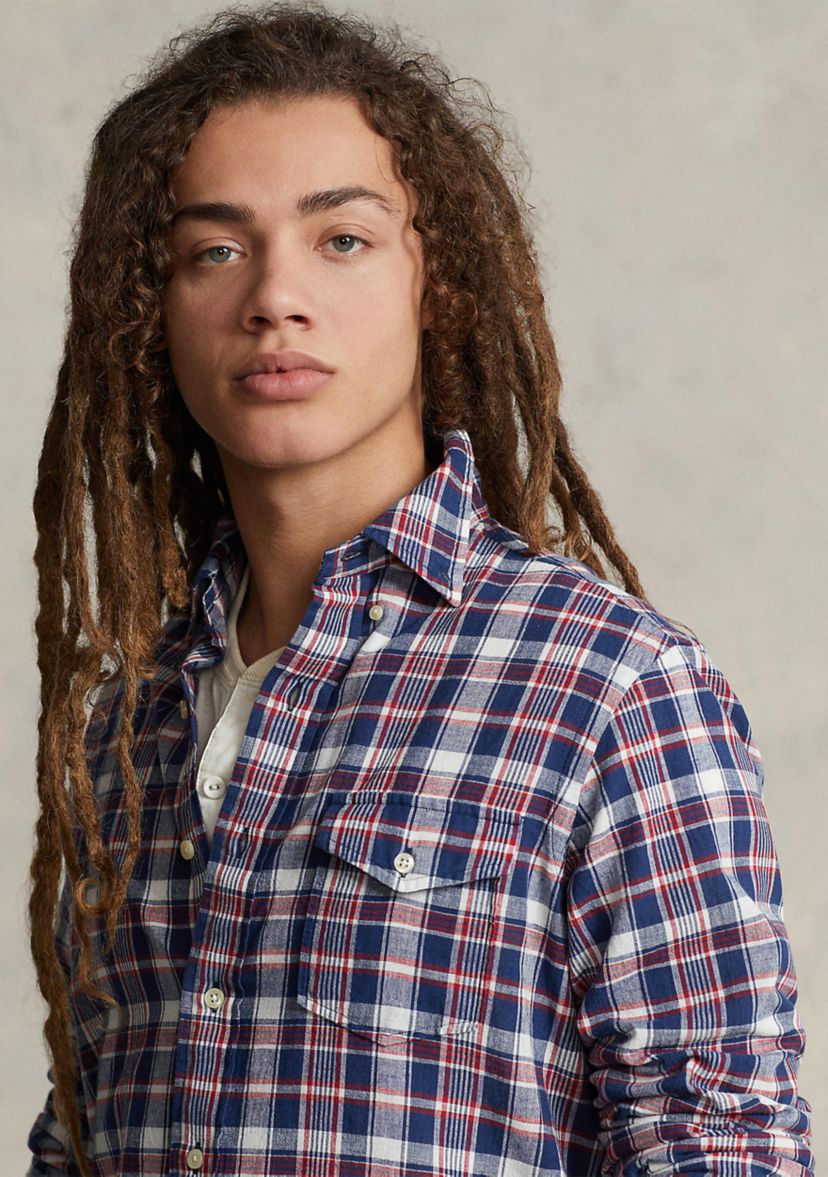 Classic Fit Madras Shirt