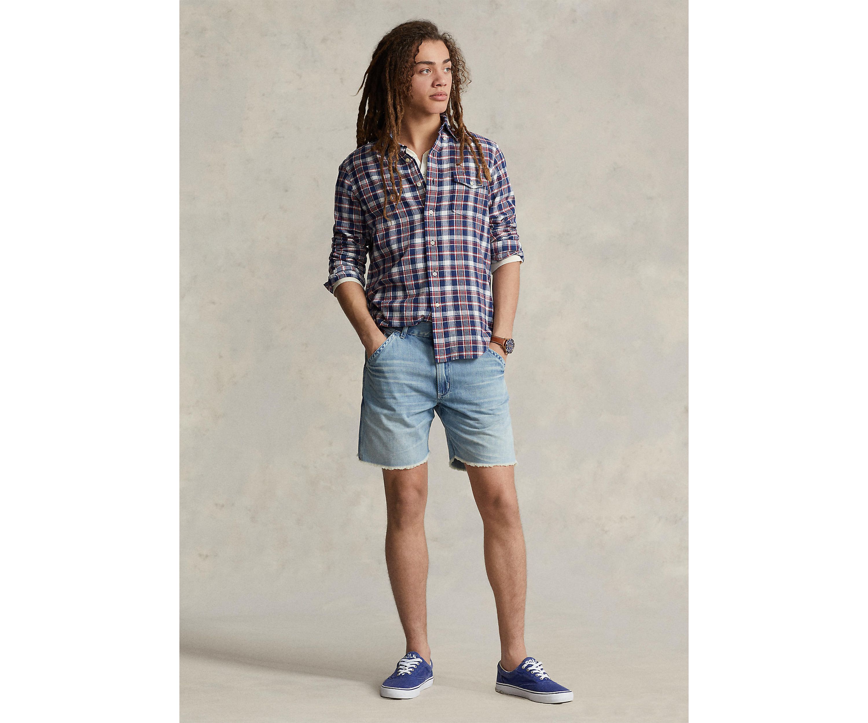 Classic Fit Madras Shirt