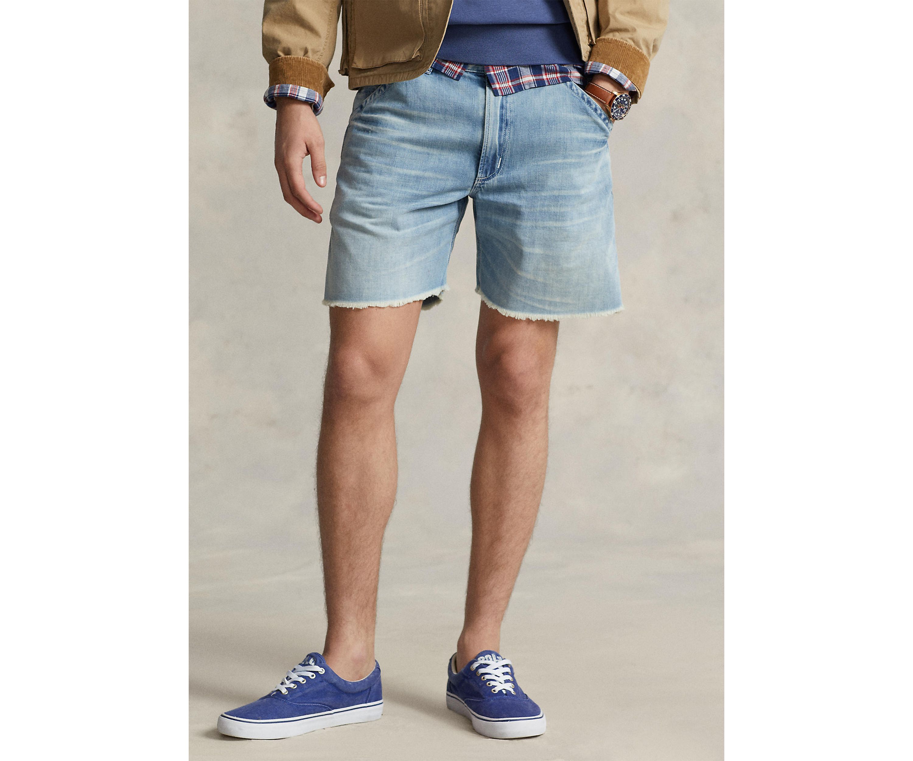 6.5 Relaxed Fit Denim Shorts