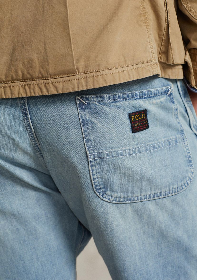 6.5 Relaxed Fit Denim Shorts