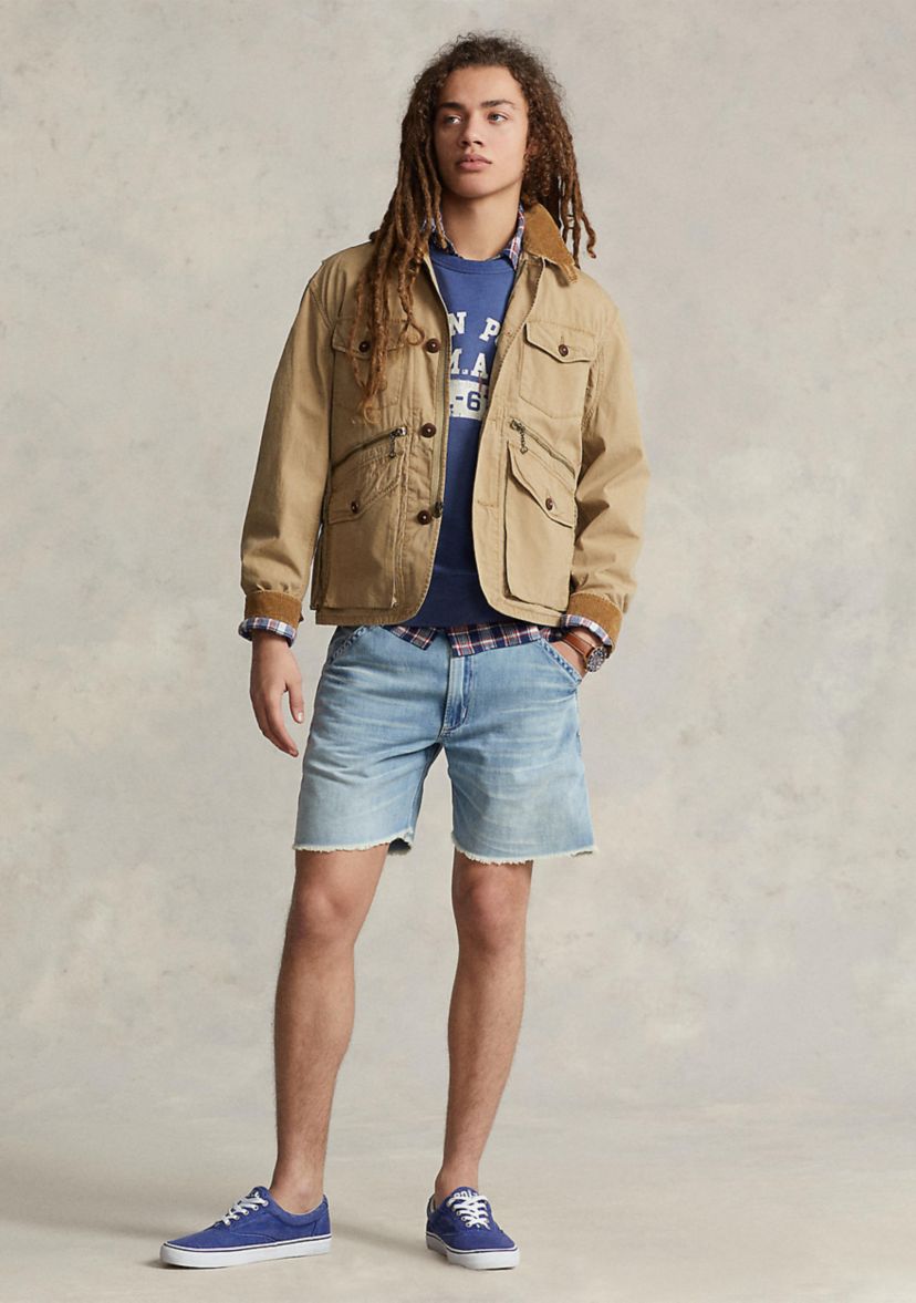 6.5 Relaxed Fit Denim Shorts