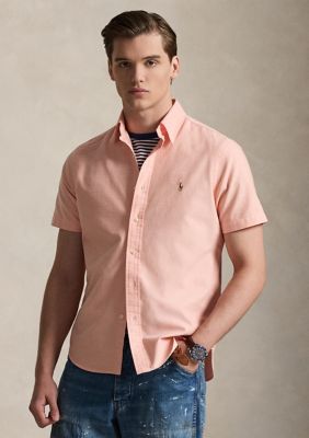 Polo Ralph Lauren Classic Fit Oxford Shirt, Peach, Small