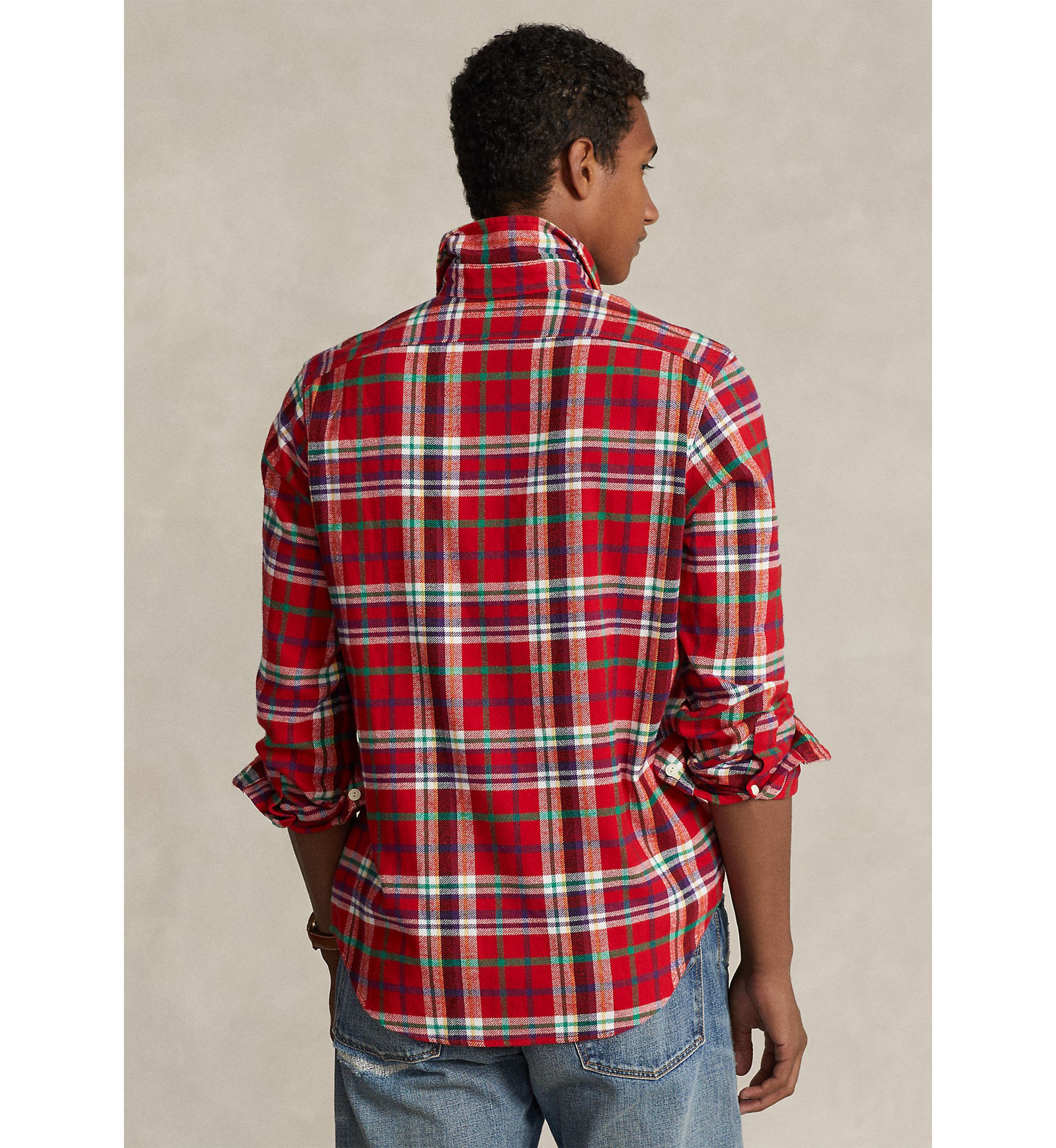 Classic Fit Plaid Flannel Workshirt