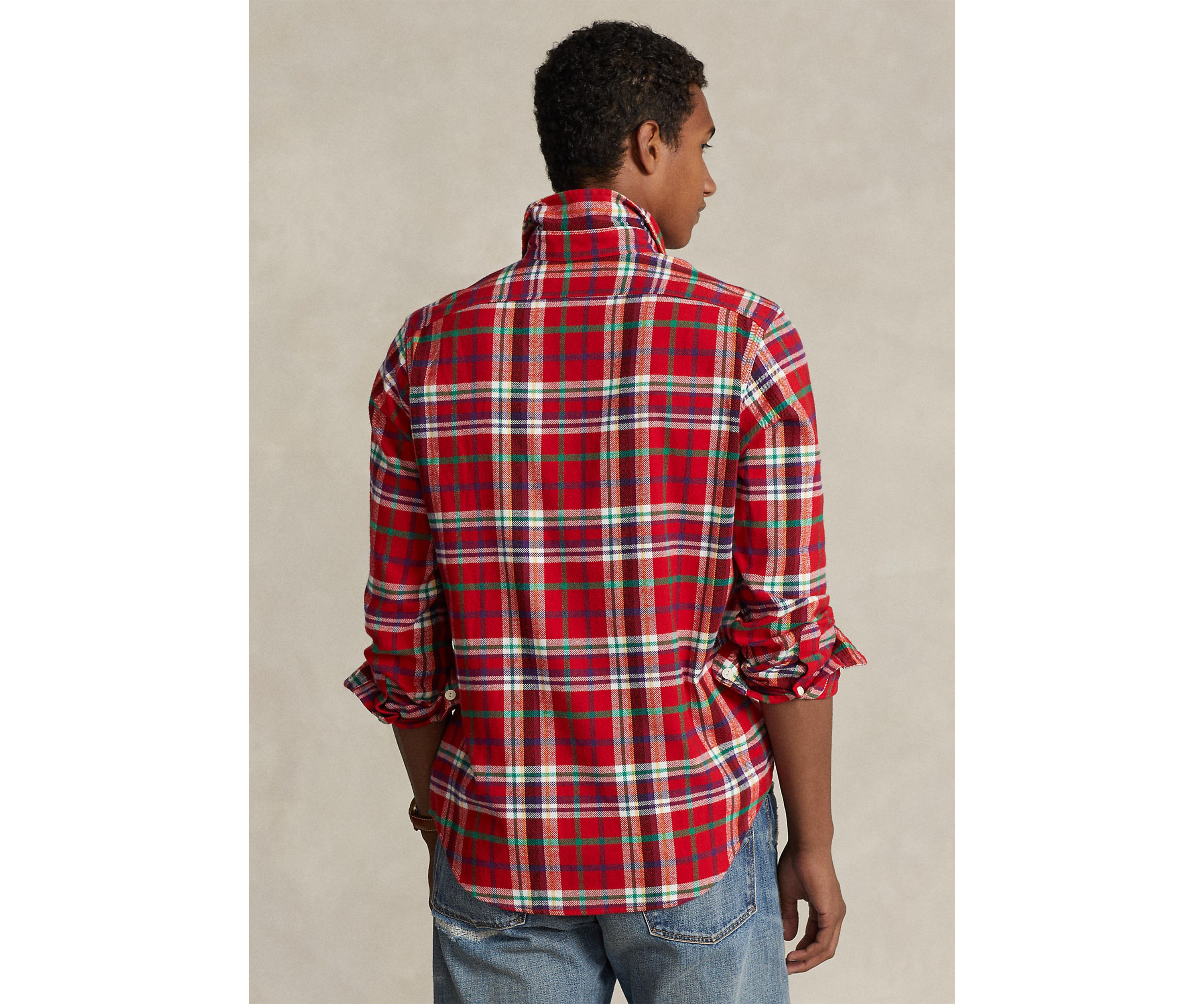 Classic Fit Plaid Flannel Workshirt