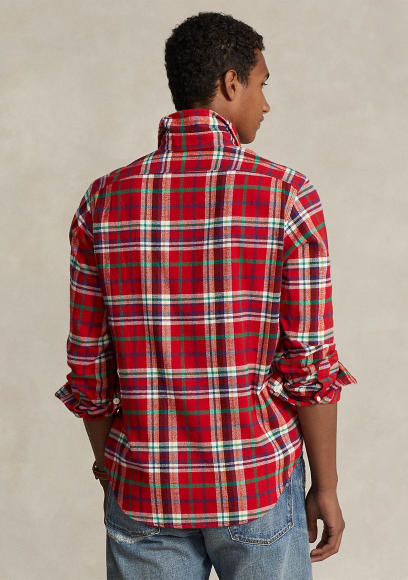 Classic Fit Plaid Flannel Workshirt