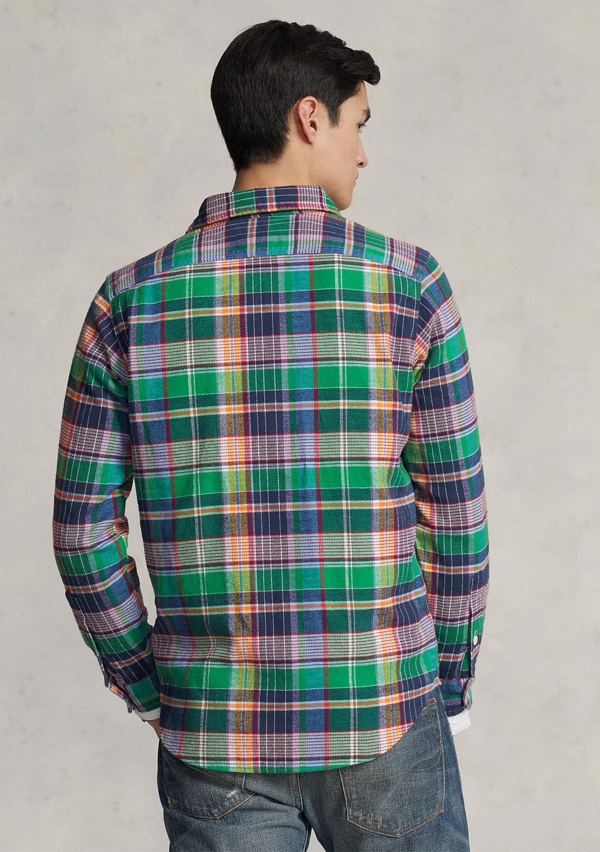 Classic Fit Plaid Flannel Workshirt