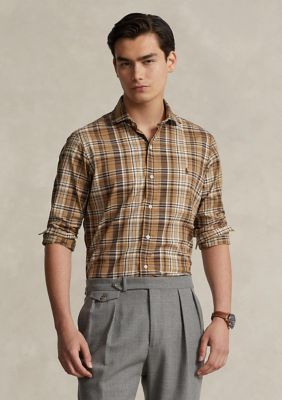 Polo Ralph Lauren Men's Classic Fit Plaid Twill Shirt