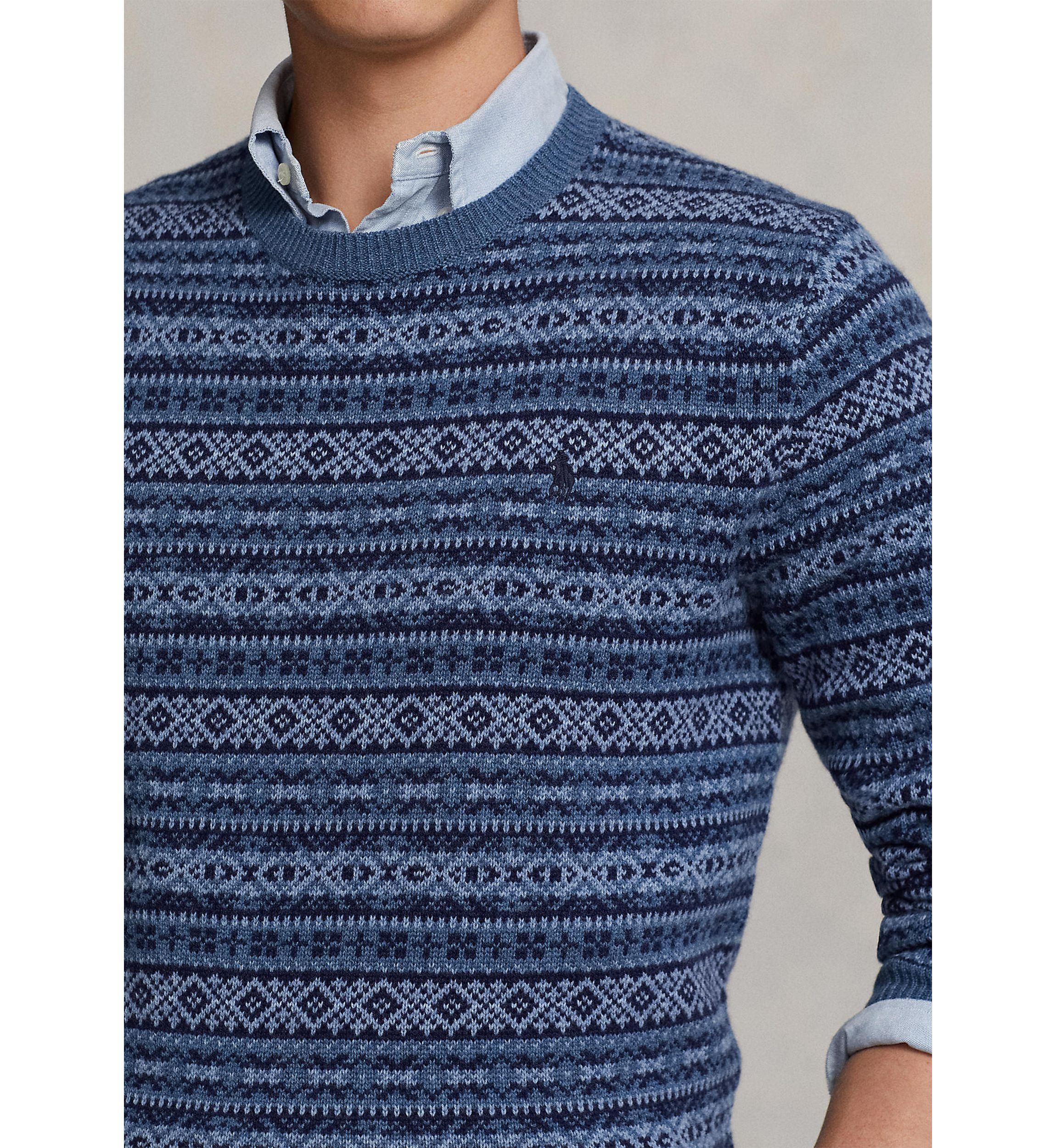 Fair Isle Wool Sweater