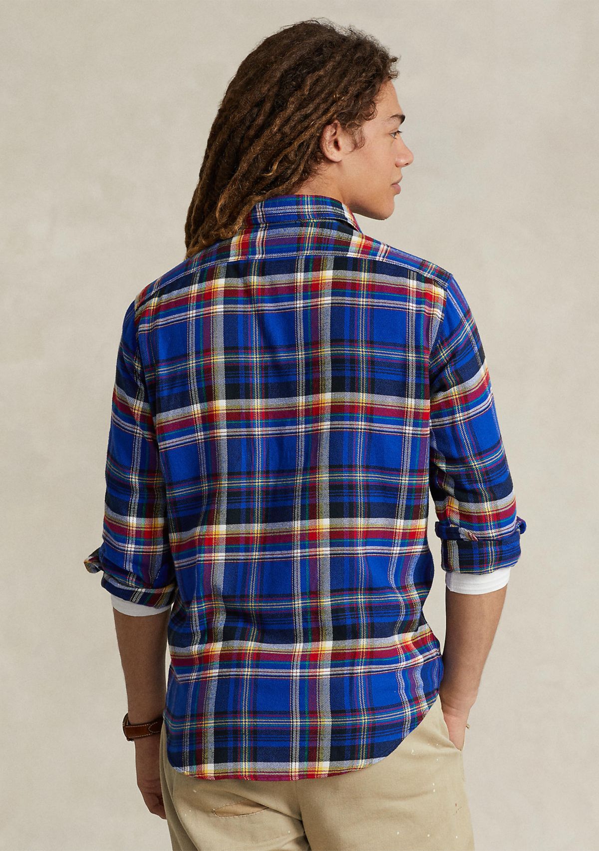 Classic Fit Plaid Twill Workshirt