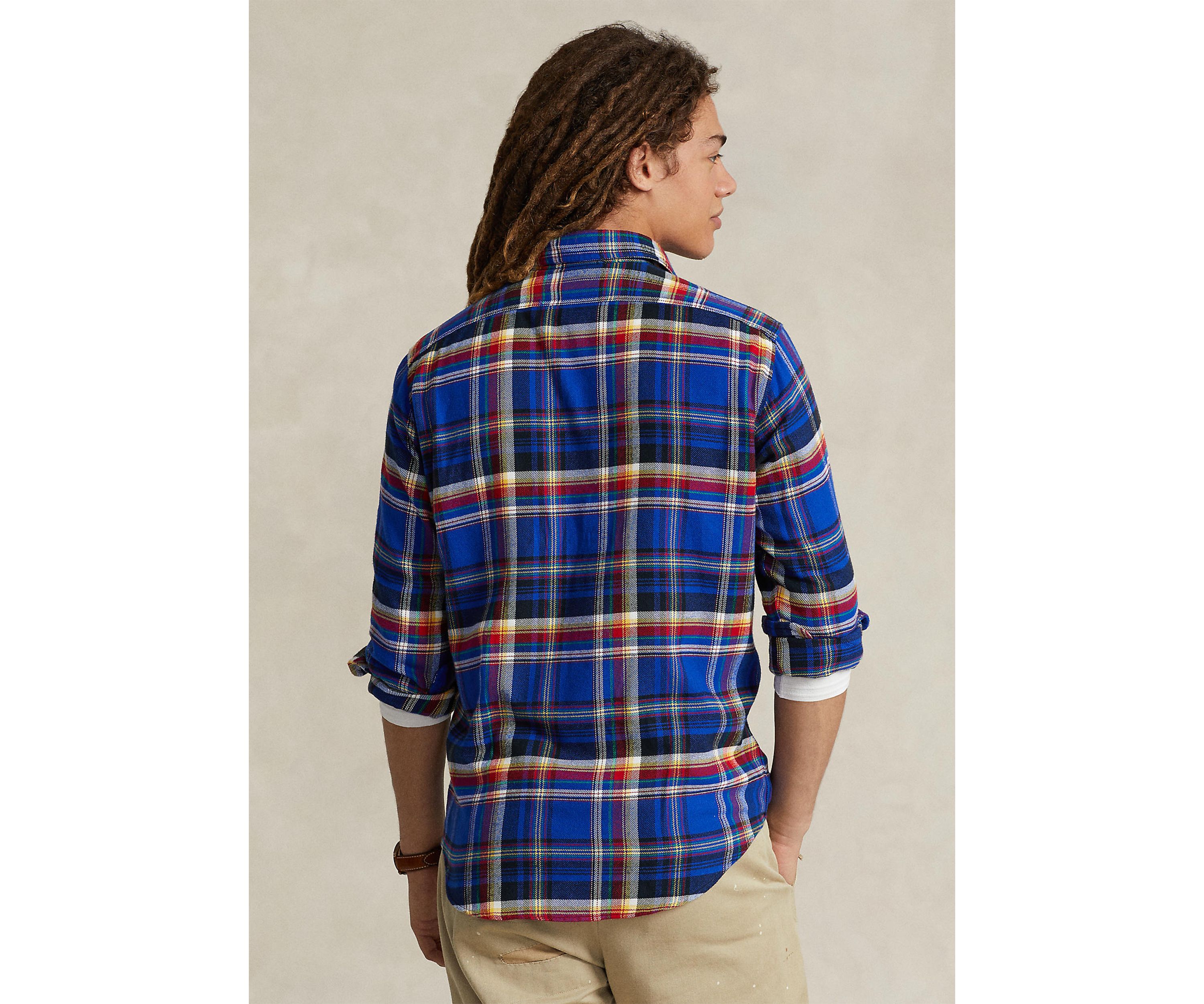 Classic Fit Plaid Twill Workshirt