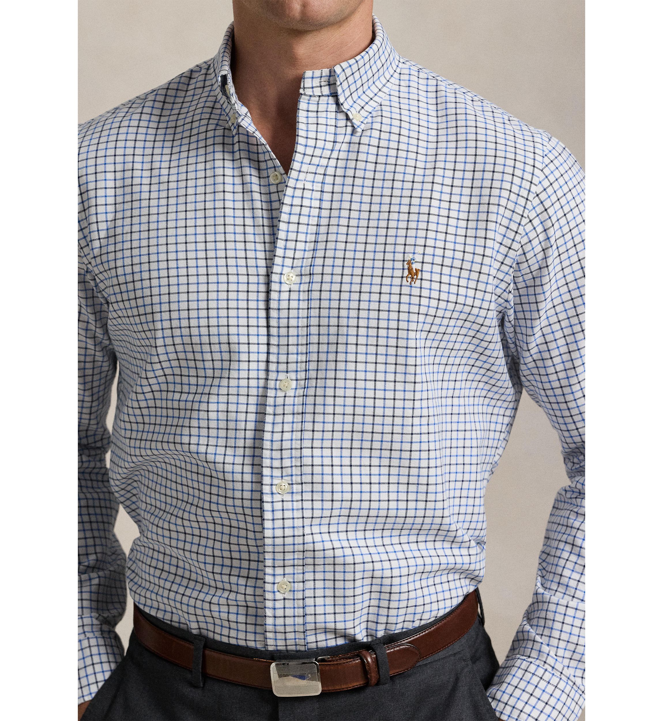 Classic Fit Tattersall Oxford Shirt