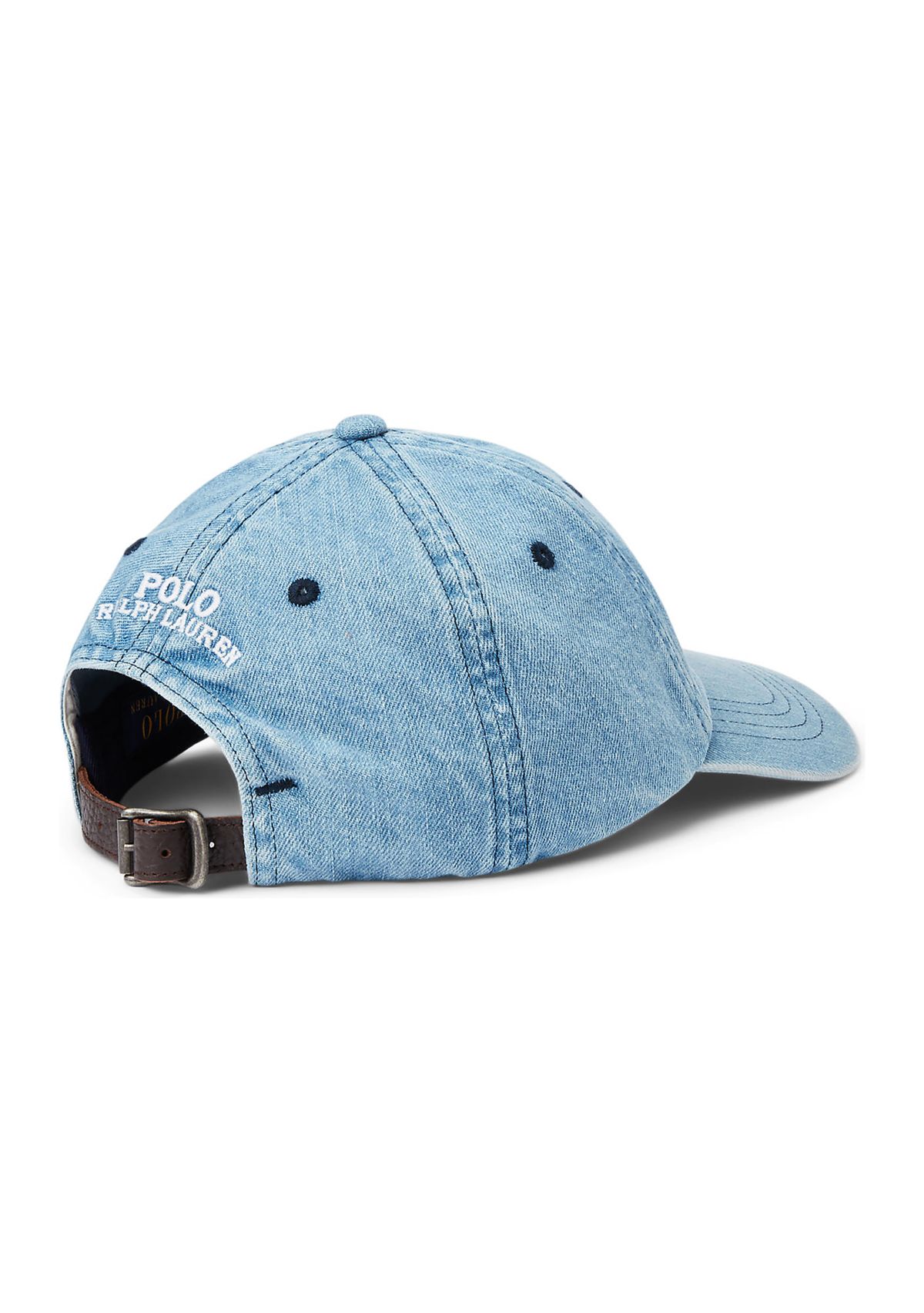 Polo Bear Denim Ball Cap