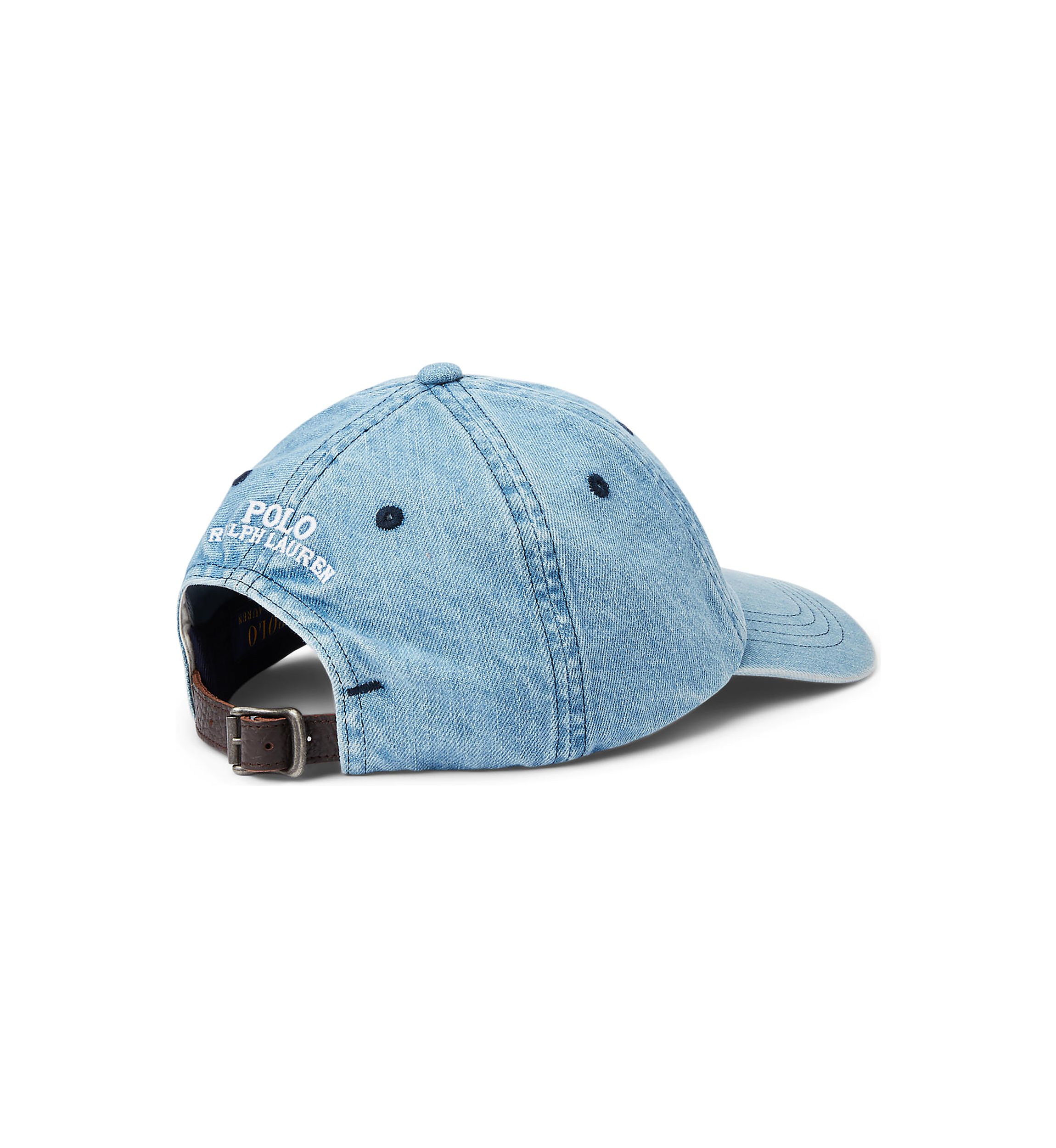 Polo Bear Denim Ball Cap