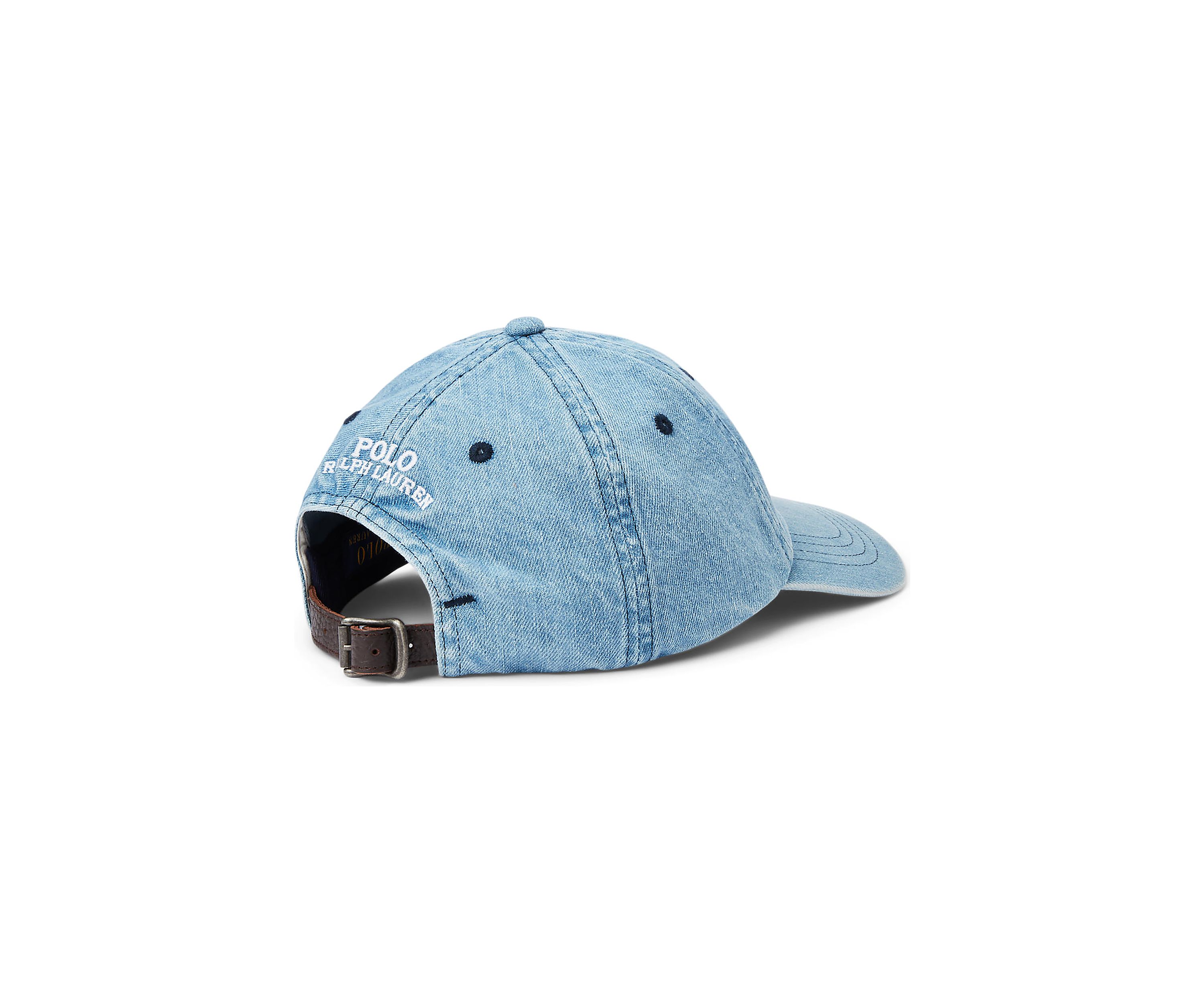 Polo Bear Denim Ball Cap