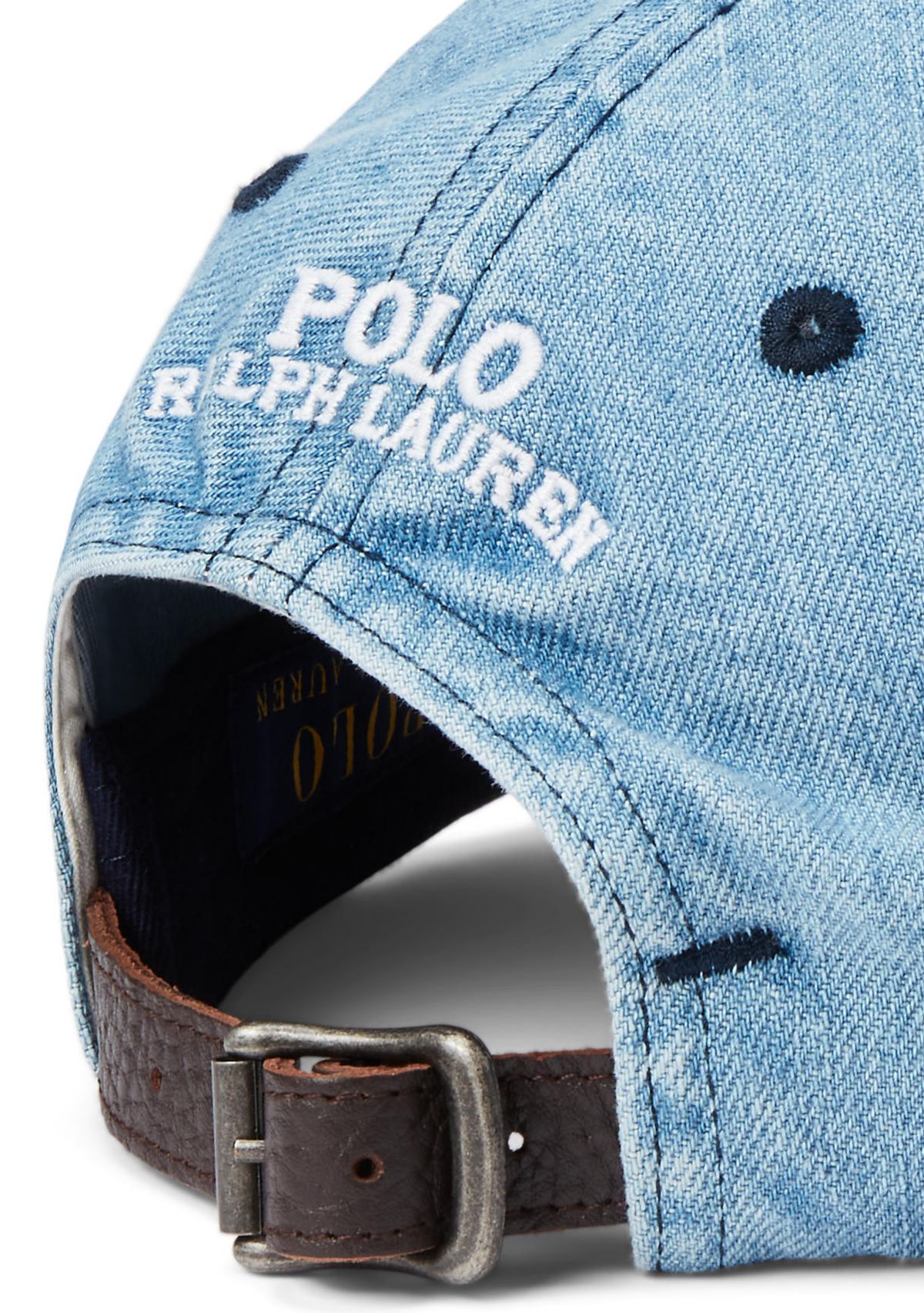Polo Bear Denim Ball Cap