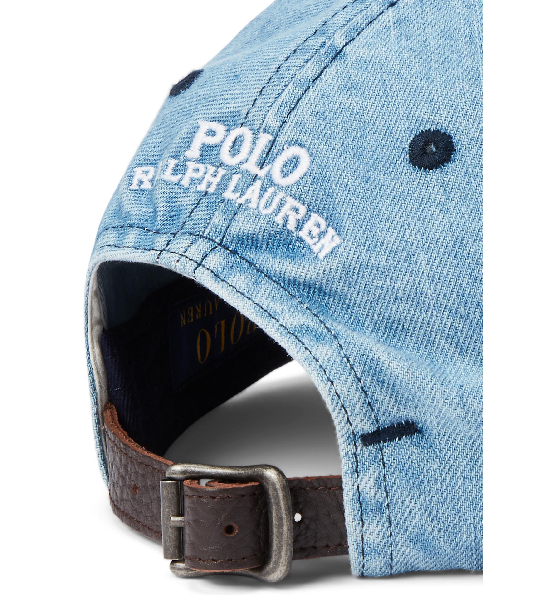Polo Bear Denim Ball Cap