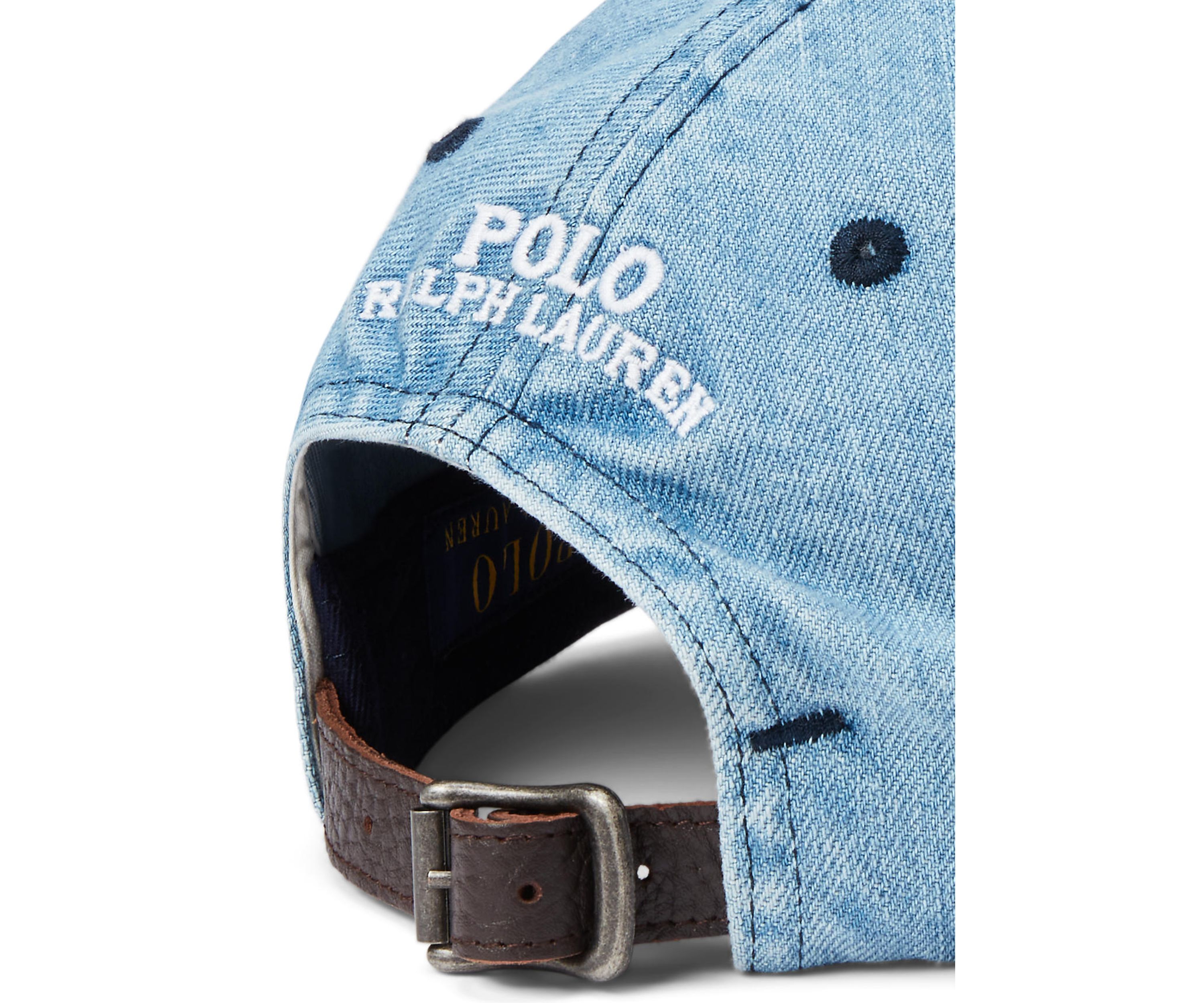 Polo Bear Denim Ball Cap