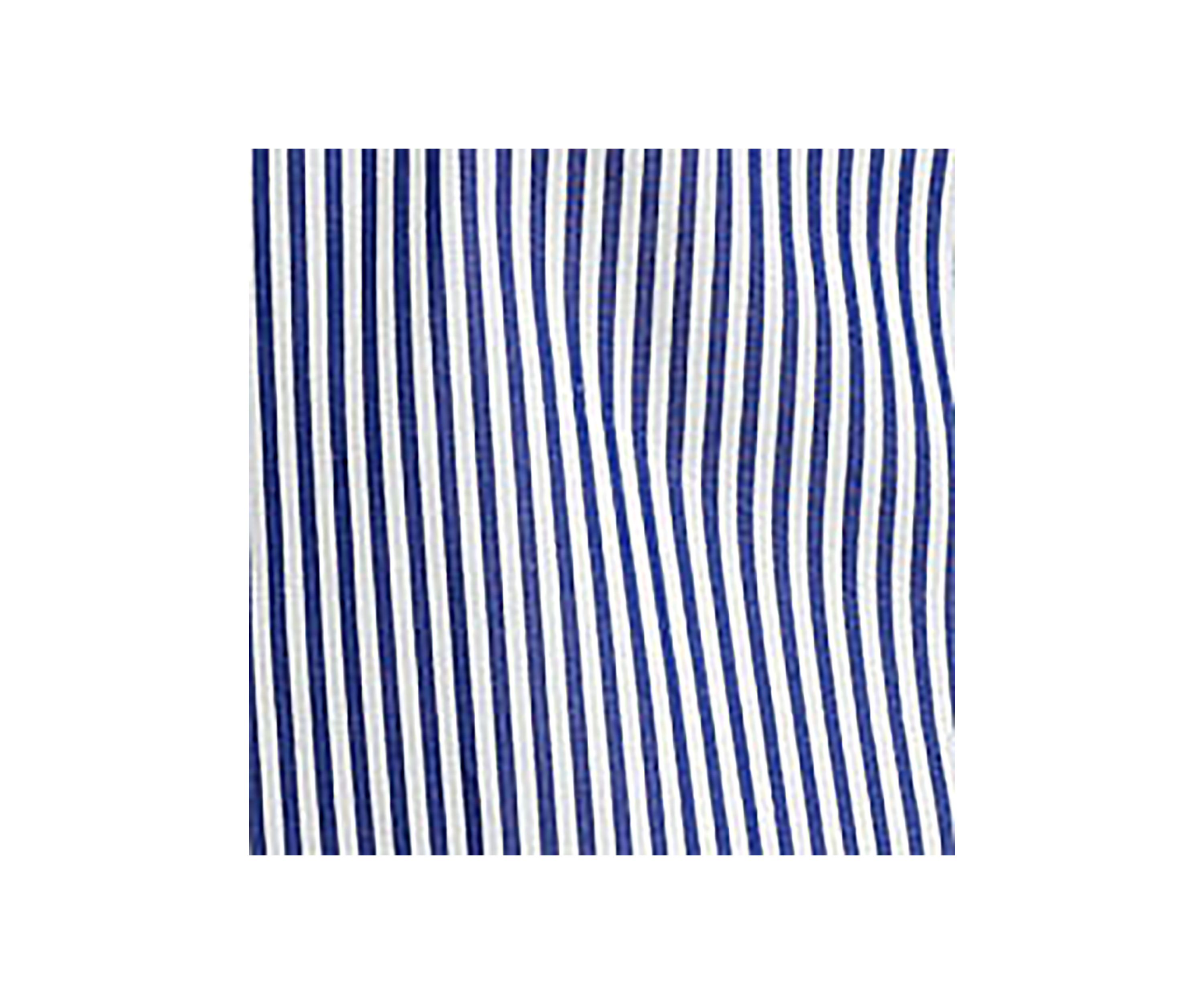 Classic Fit Striped Stretch Poplin Shirt