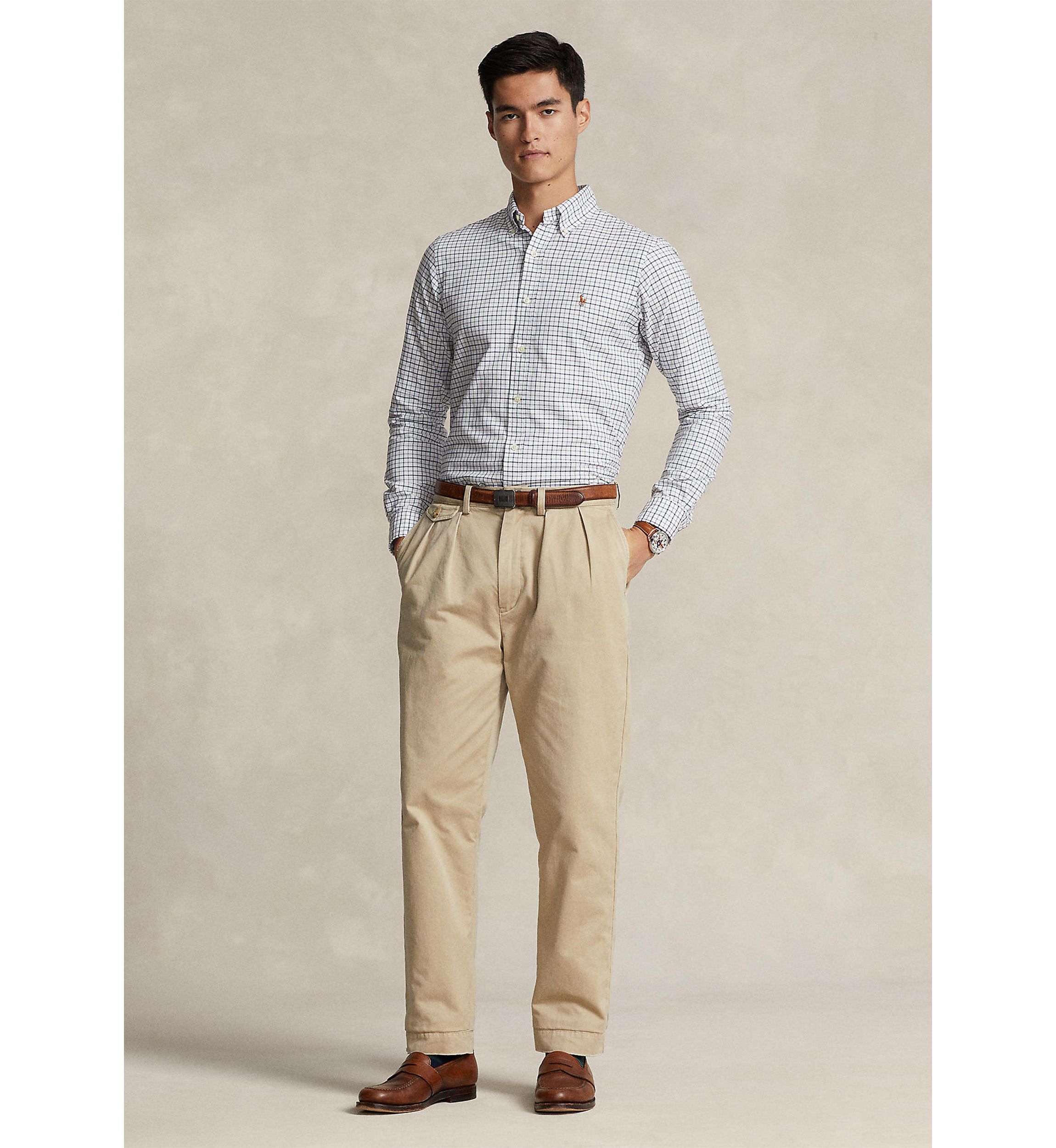 Classic Fit Tattersall Oxford Shirt