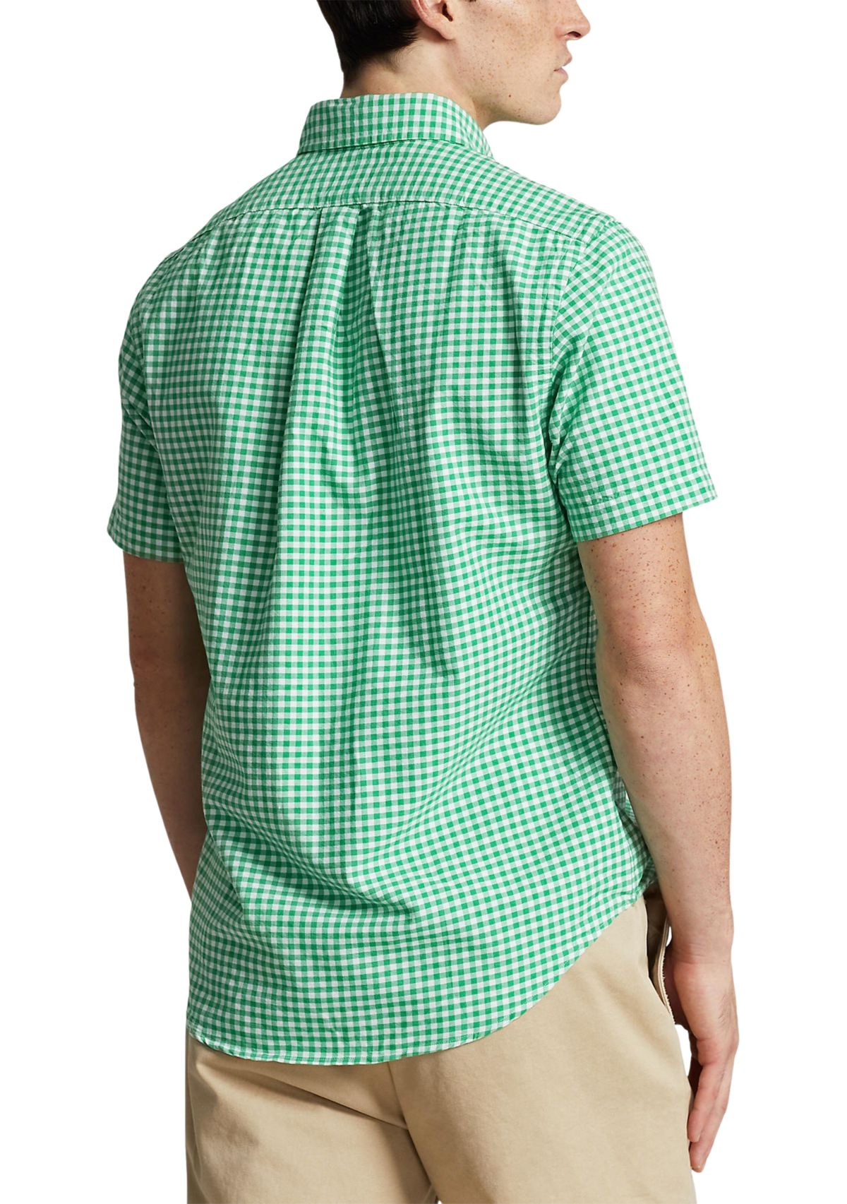 Classic Fit Gingham Oxford Shirt