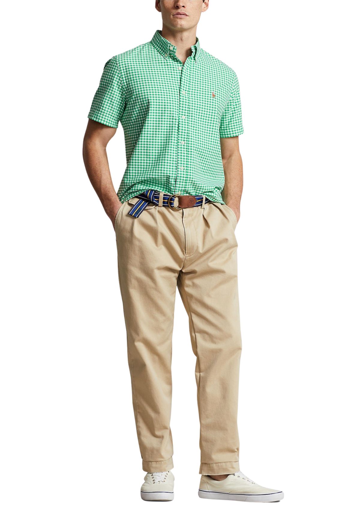 Classic Fit Gingham Oxford Shirt