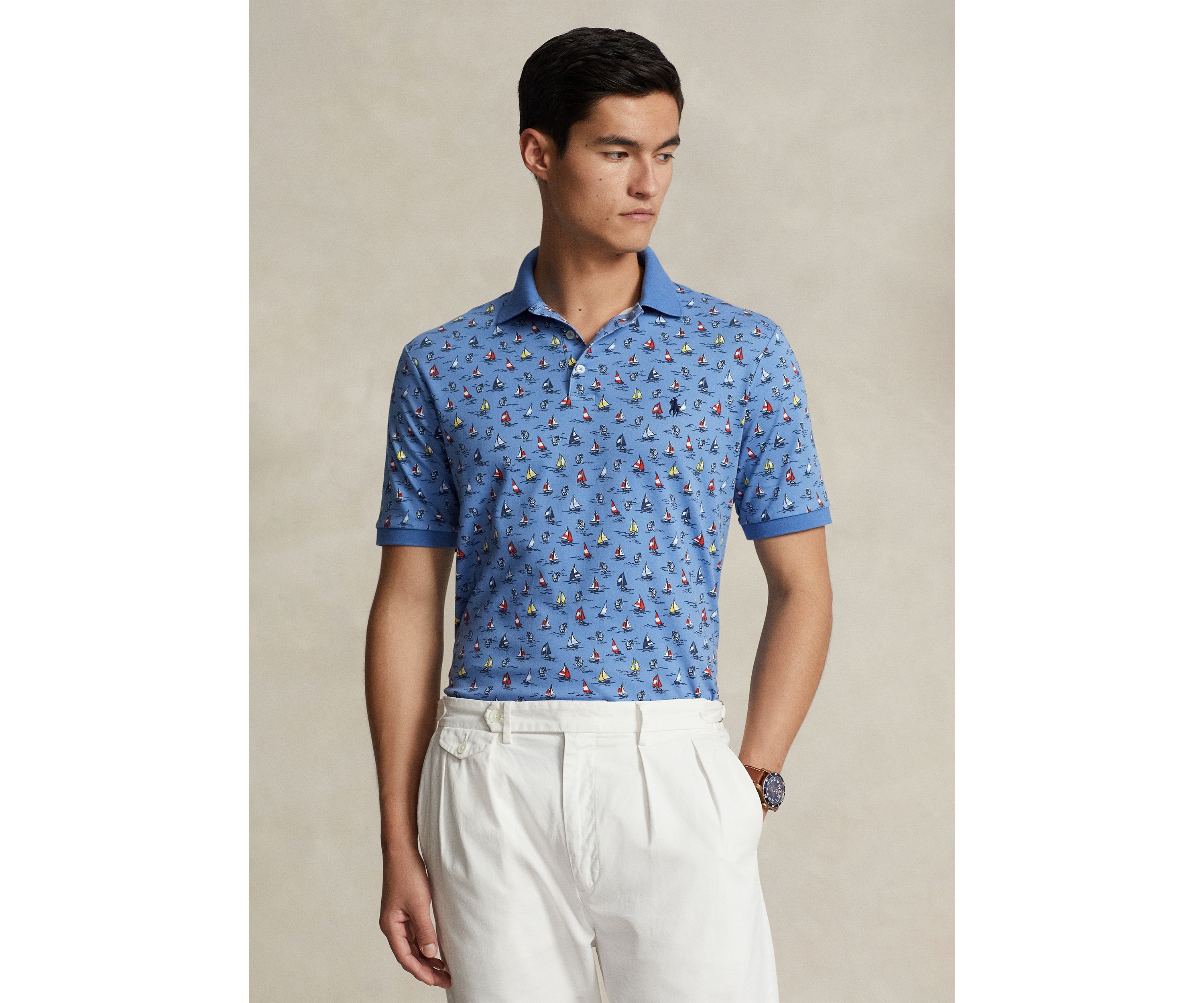 Classic Fit Soft Cotton Polo Shirt